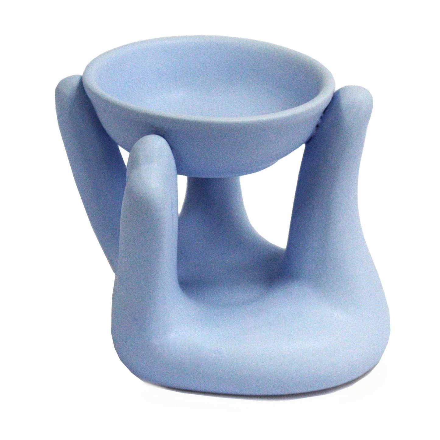 Duftölbrenner Offene Hände Blau