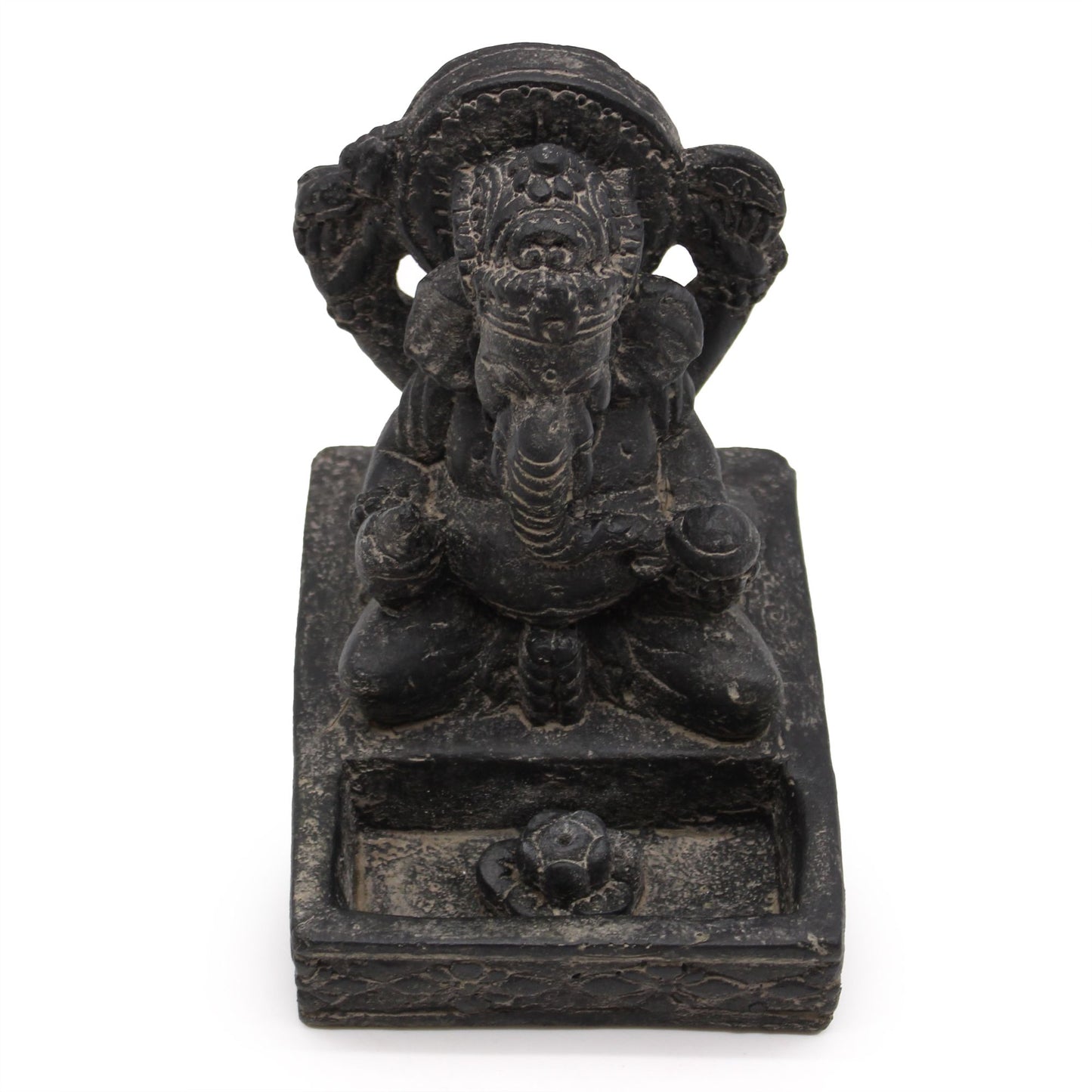 Ganesh Feng Shui Räuchergefäß (schwarz Antik)