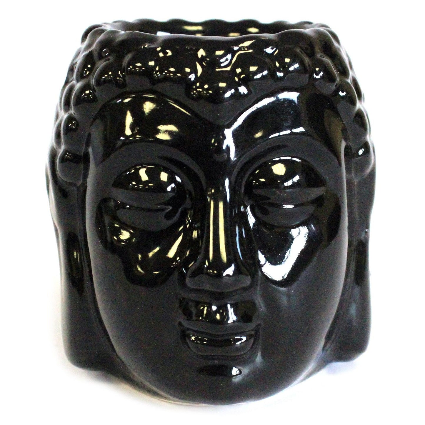 Buddha Duftölbrenner Schwarz