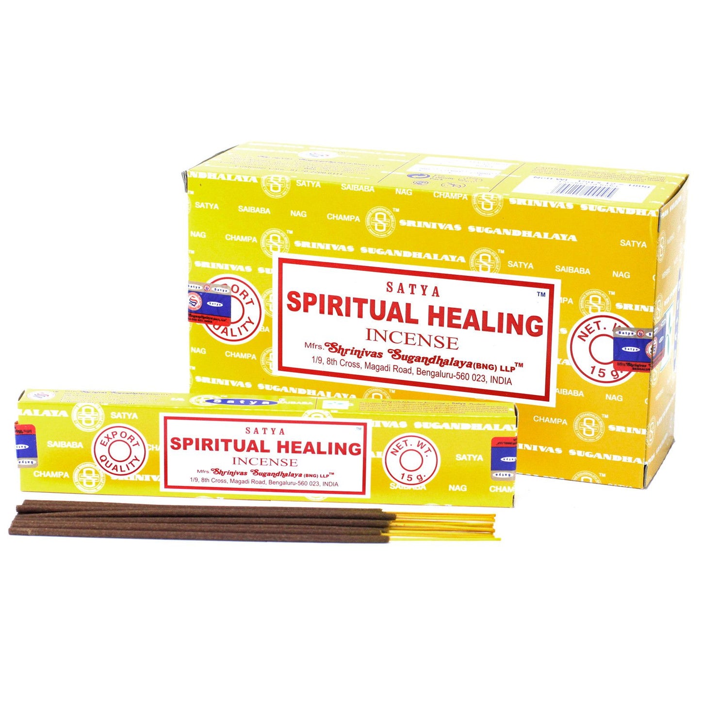 Satya Räucherstäbchen Spirituelle Harmonie 15 g, Produktansicht 3