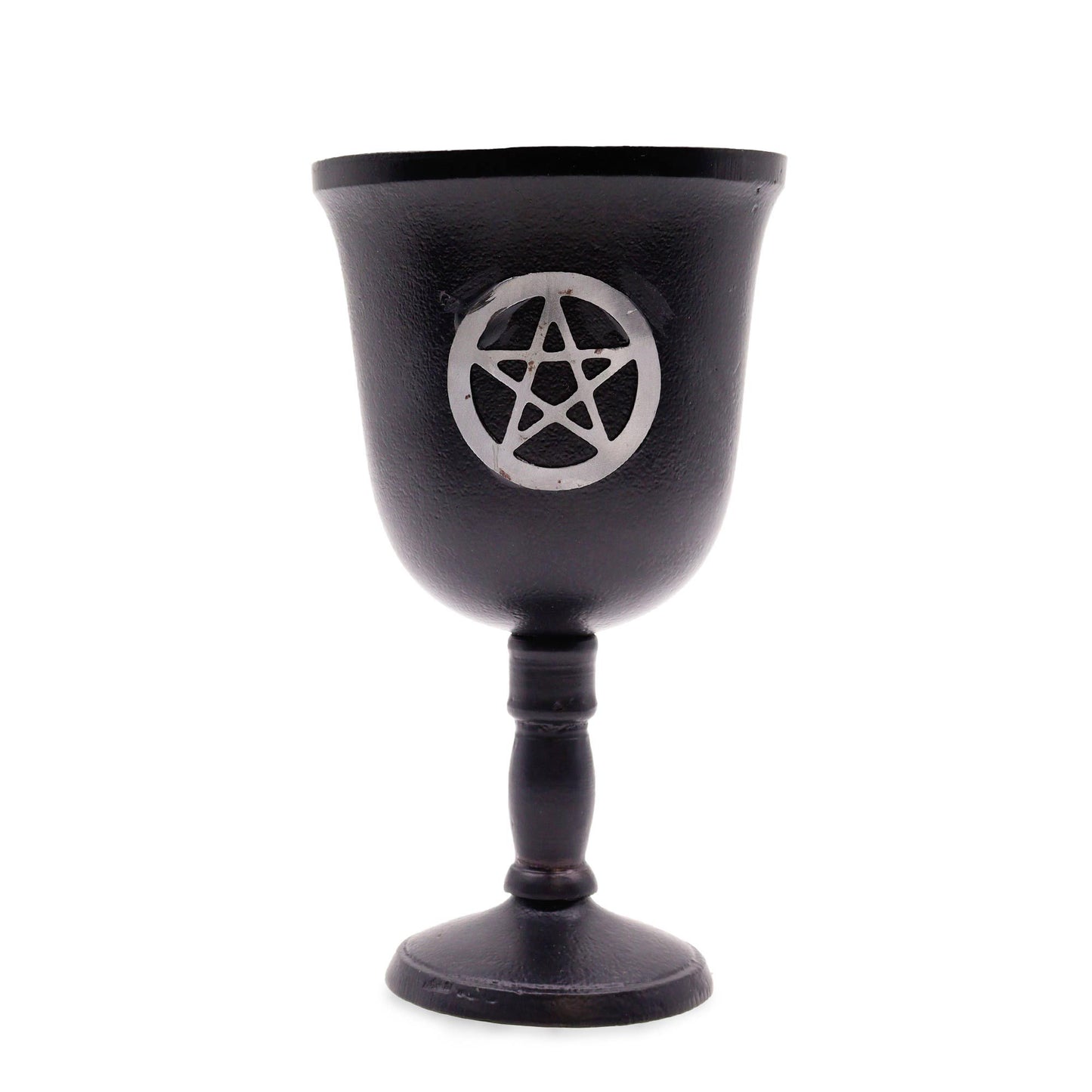 Eisen Ritualkelch Pentagramm 20x11cm