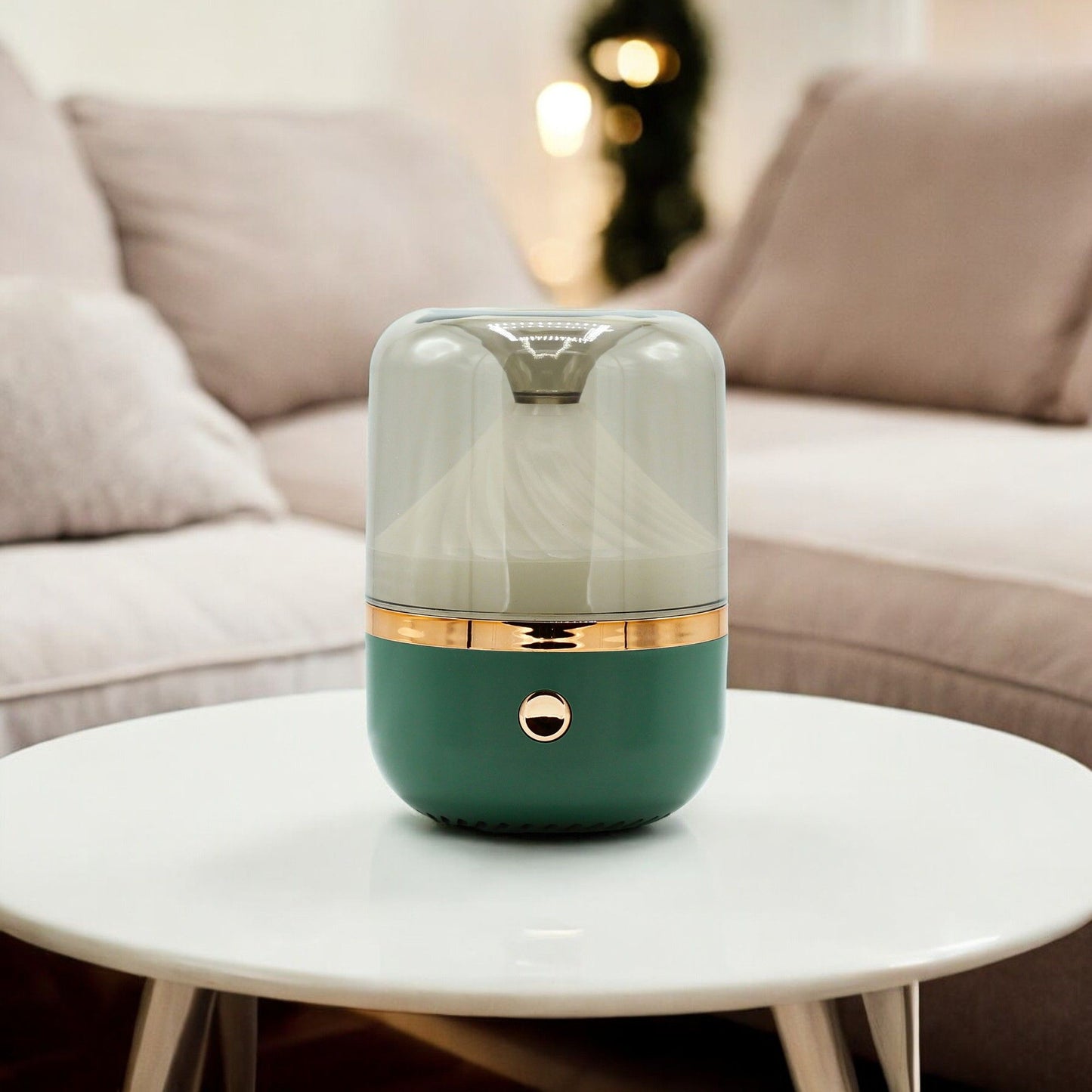 Urban LED Aroma Diffusor Grün und Bronze Ultraschall