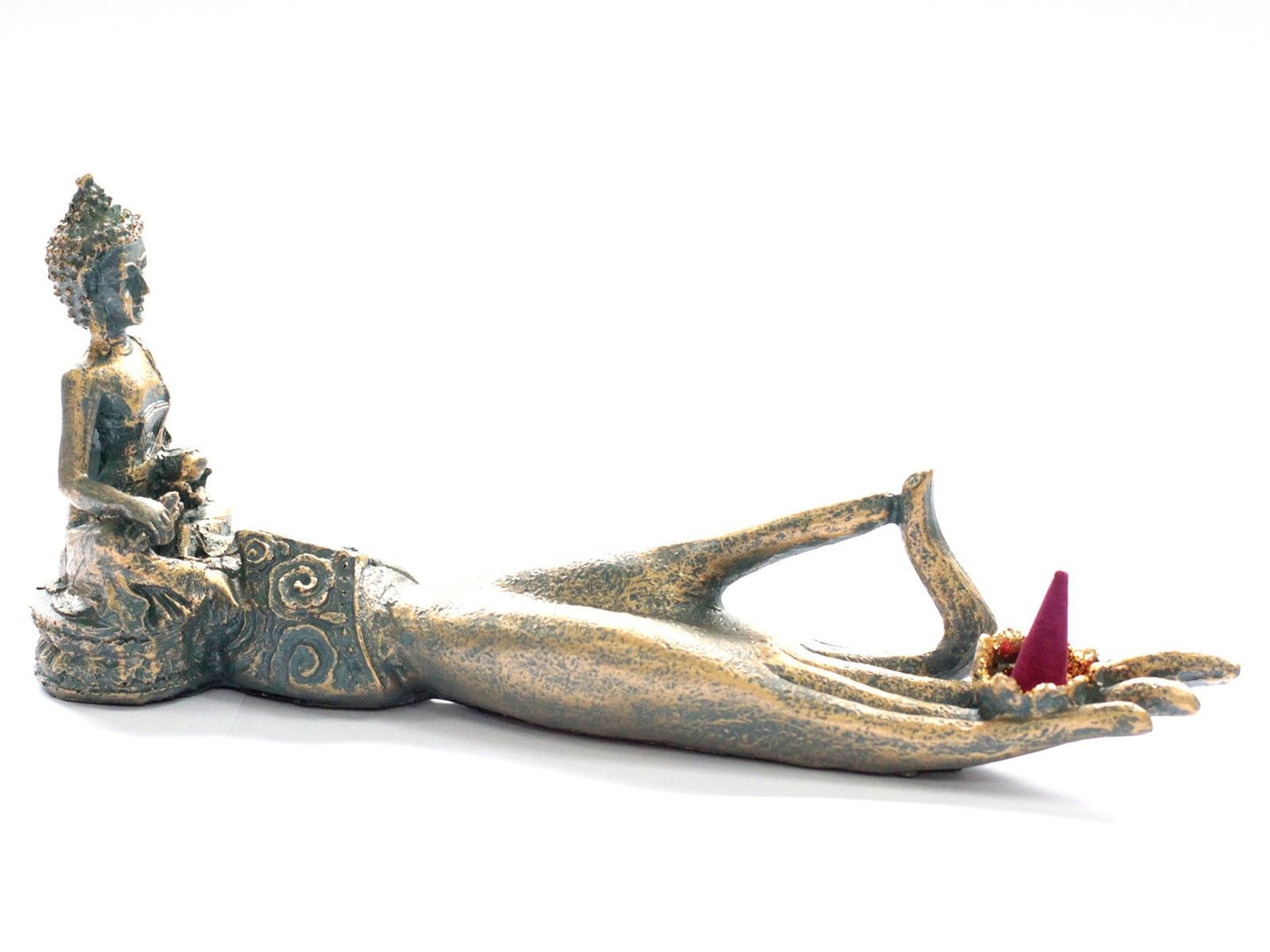Antik Buddha Hand Räuchergefäß