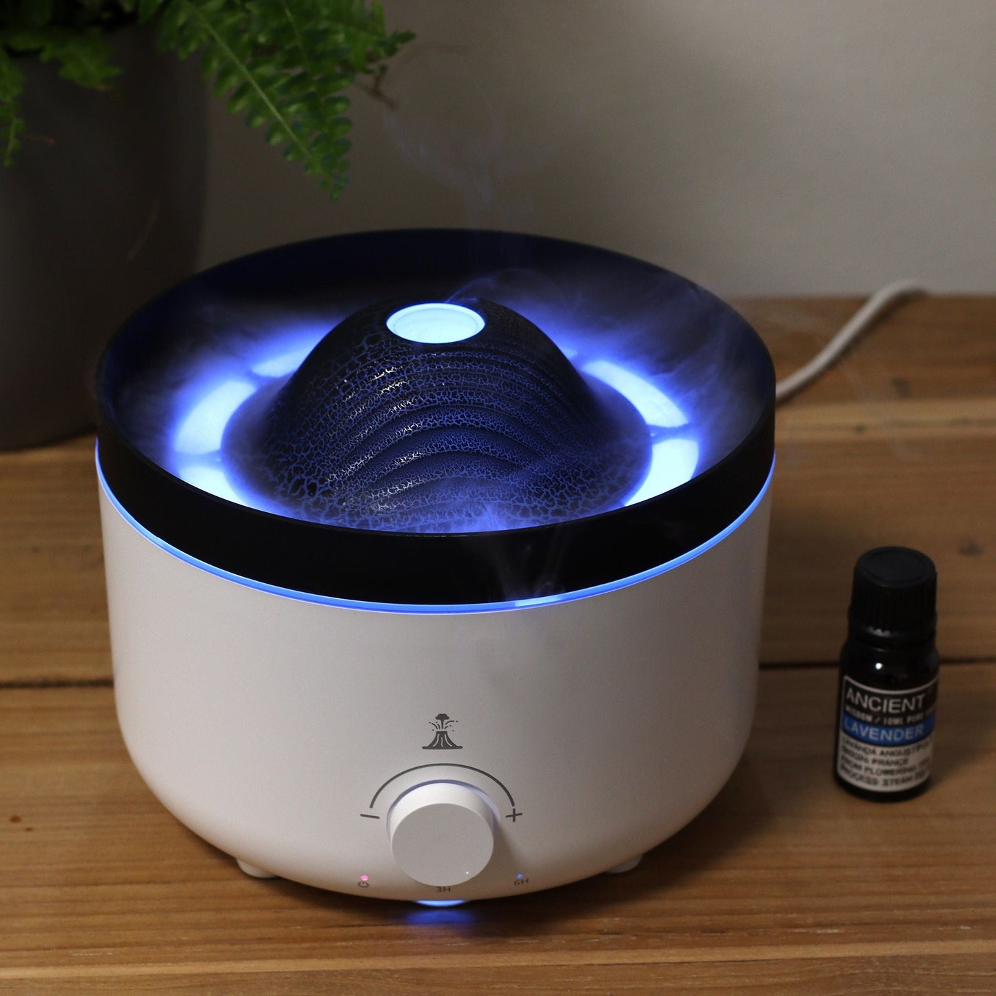 Volcano LED Aroma Diffusor Großer Vulkan Effekt