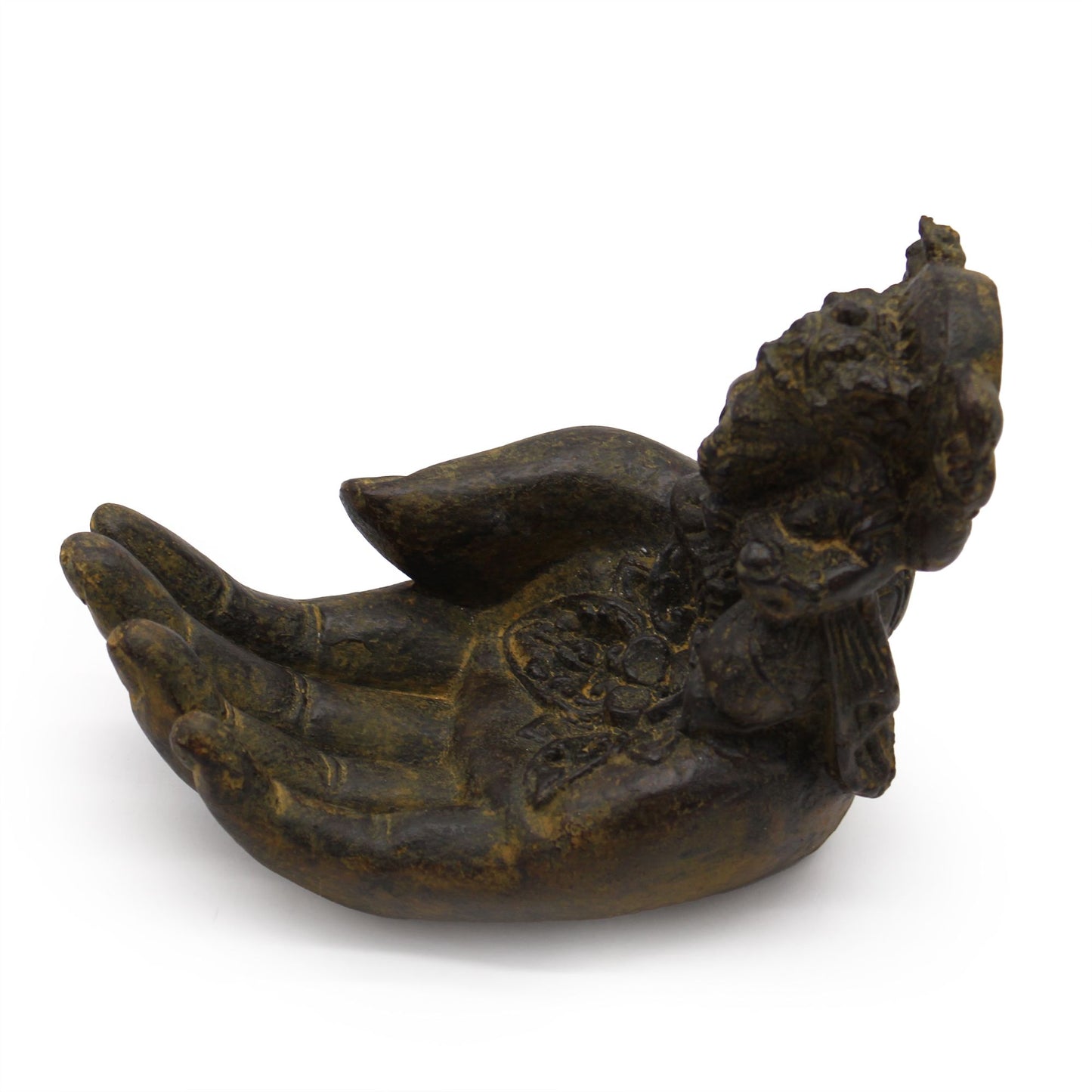 Ganesh und Hand Räuchergefäß (Antik)