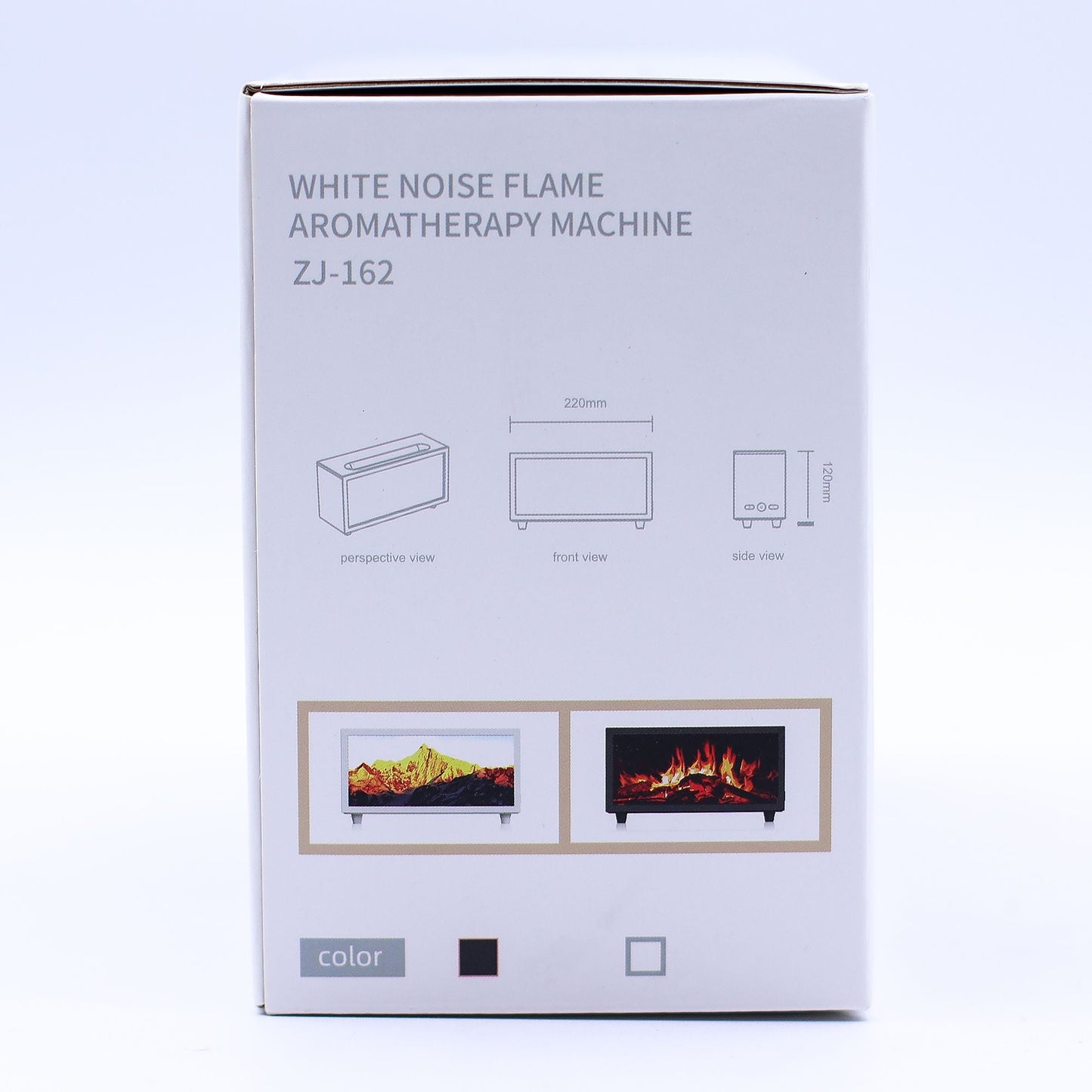 Flame Sound LED Aroma Diffusor Flammen Effekt und Vogelgezwitscher