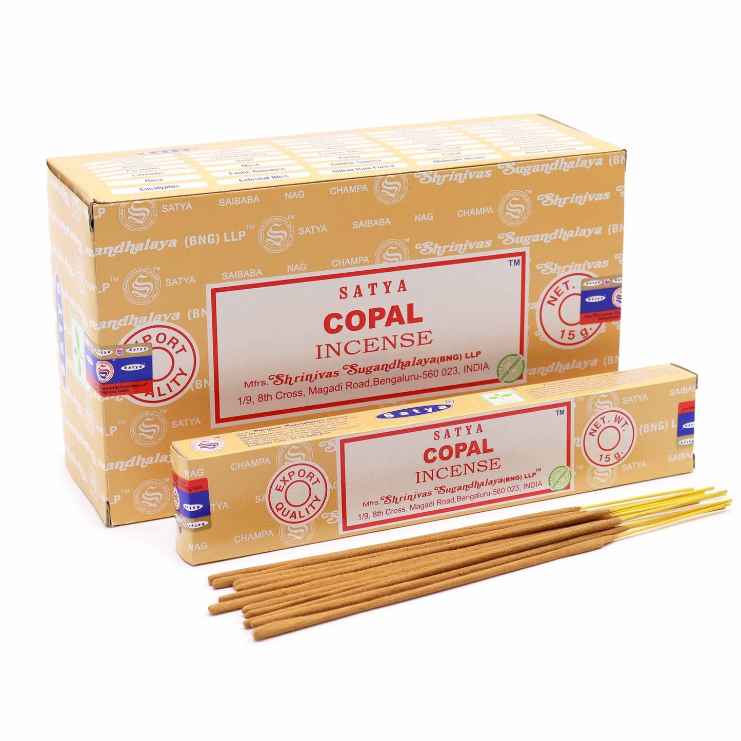 Satya Räucherstäbchen Kopal 15 g, Produktansicht 2
