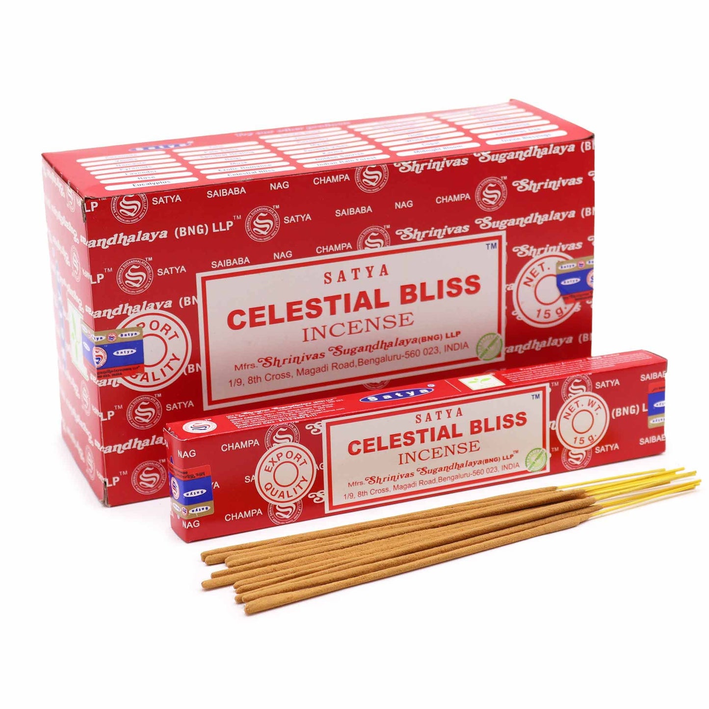 Satya Räucherstäbchen Himmlisches Glück 15 g, Produktansicht 2