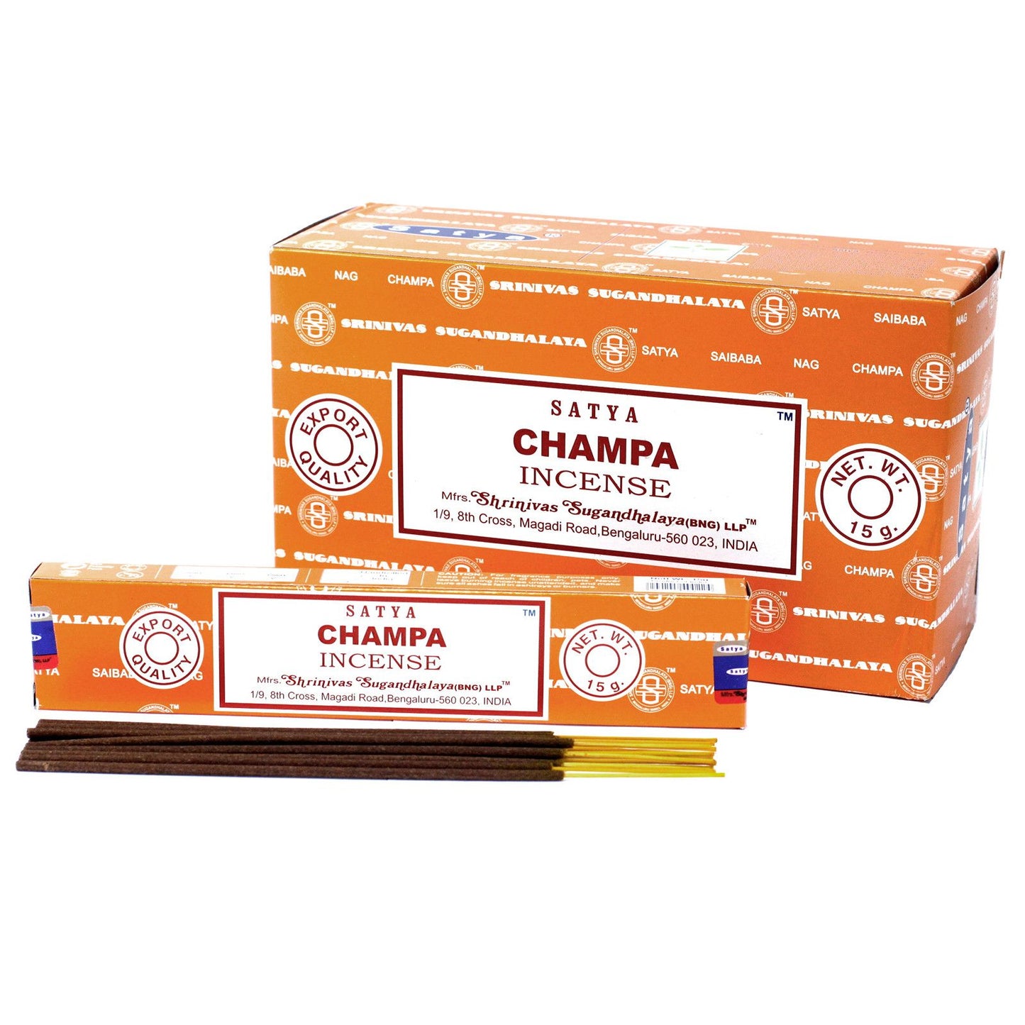 Satya Räucherstäbchen Champa 15 g, Produktansicht 3