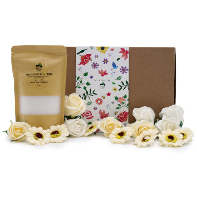 Wild Hare Badesalz und Blüten Geschenkset Wohlfühlmoment