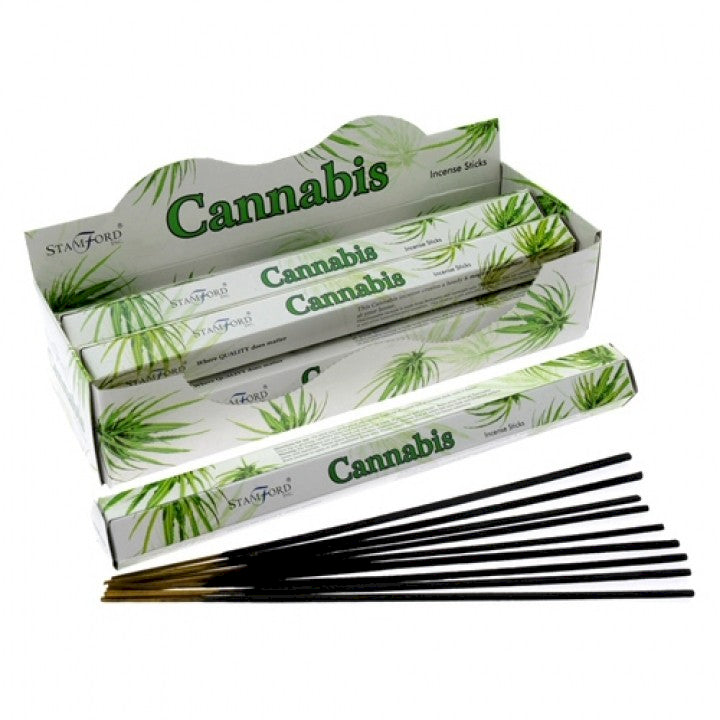 Premium Räucherstäbchen Cannabisduft