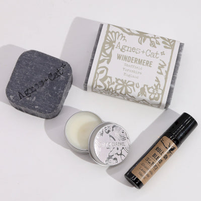 Agnes und Cat Wellness Geschenkset Seebrise