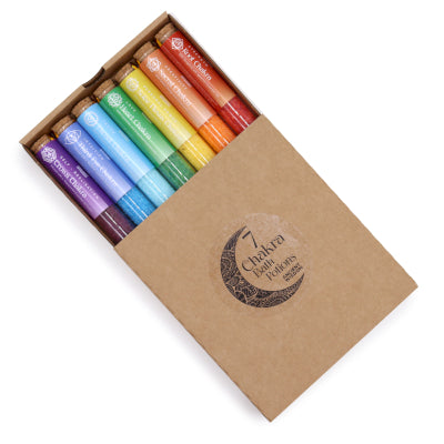 Chakra Badesalz Geschenkset mit 7 Sorten