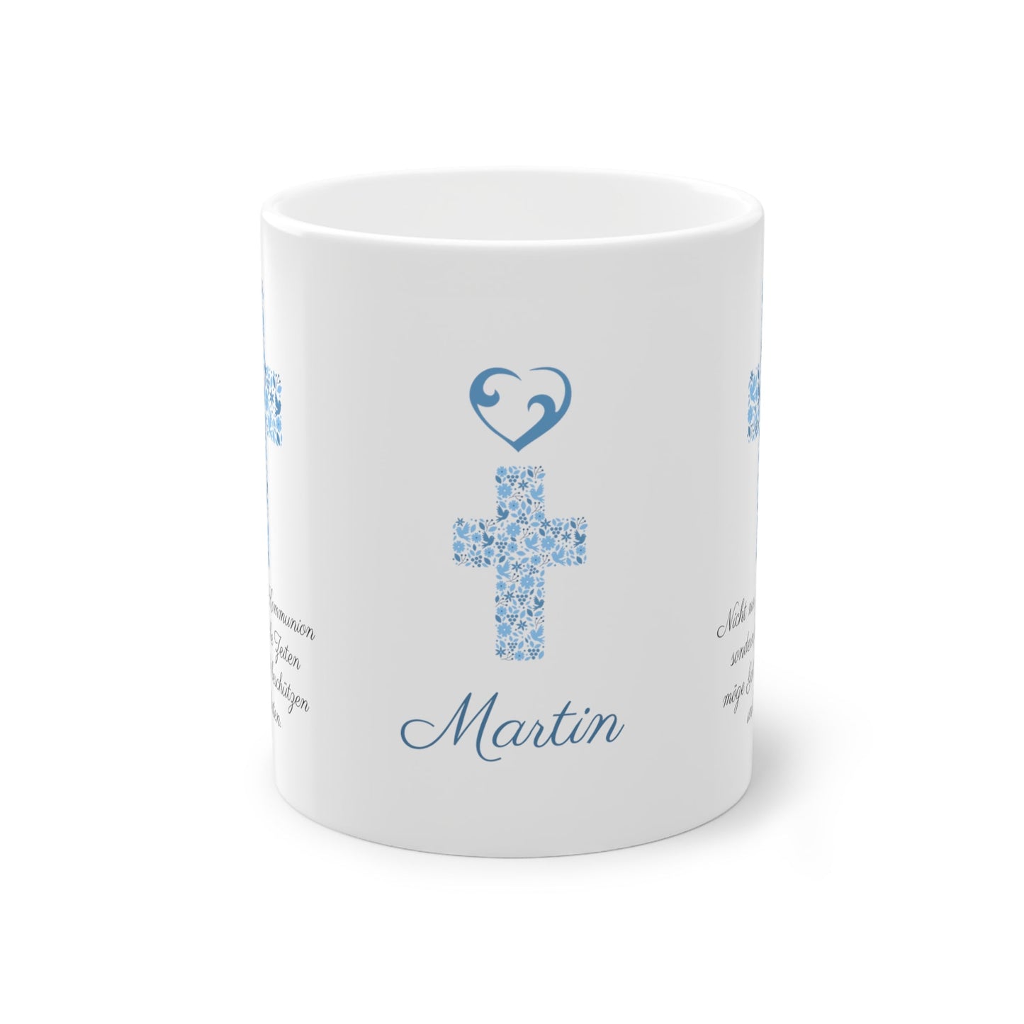Kommunionsgeschenk Tasse mit Name für Mädchen Junge