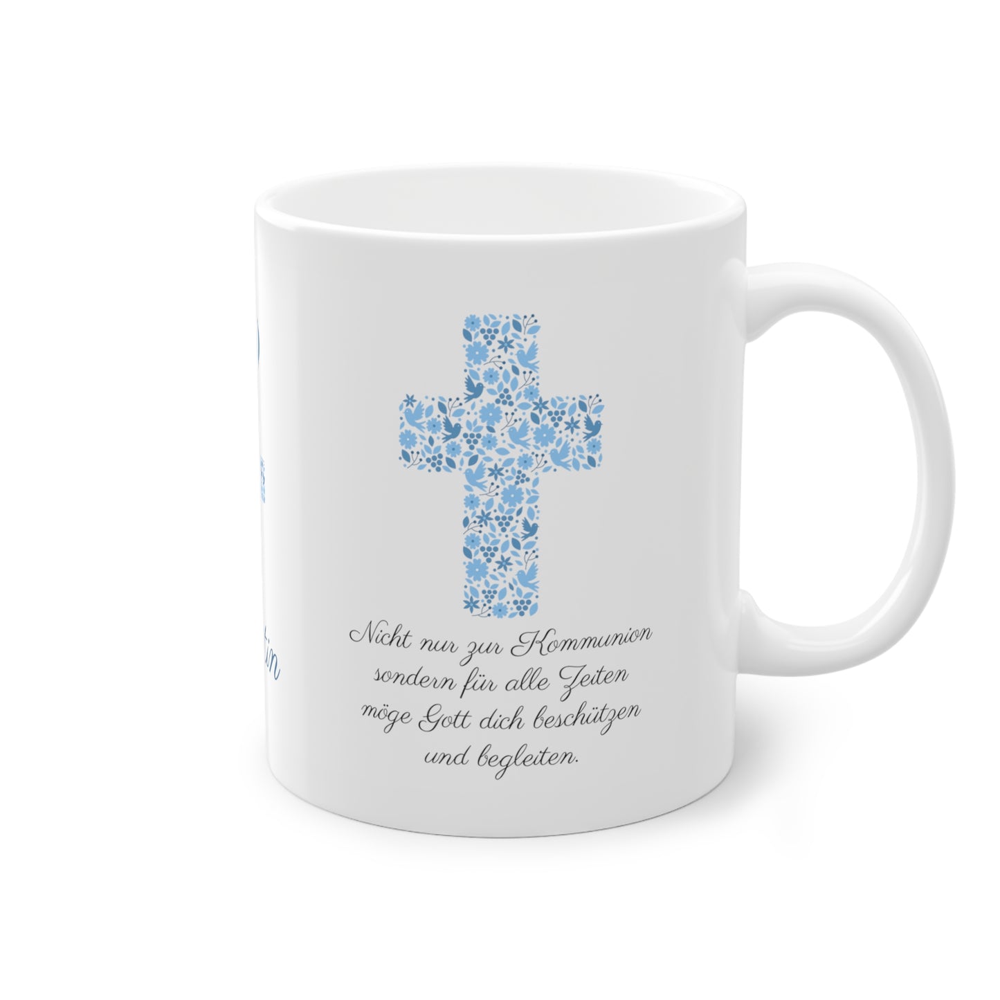 Tasse mit Name Kommunionsgeschenk für Mädchen Junge