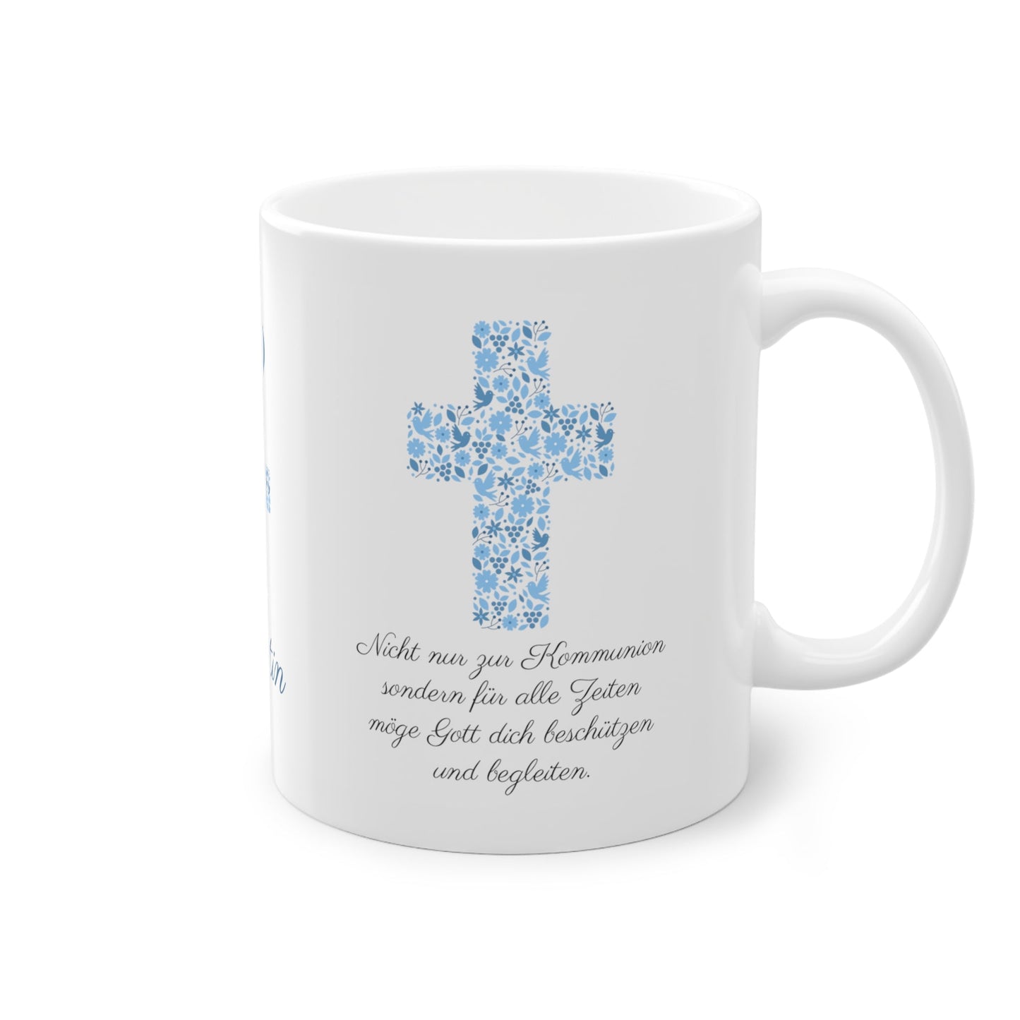Kommunionsgeschenk Tasse mit Name für Mädchen Junge