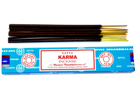 Satya Räucherstäbchen Karma 15 g, Produktansicht 1
