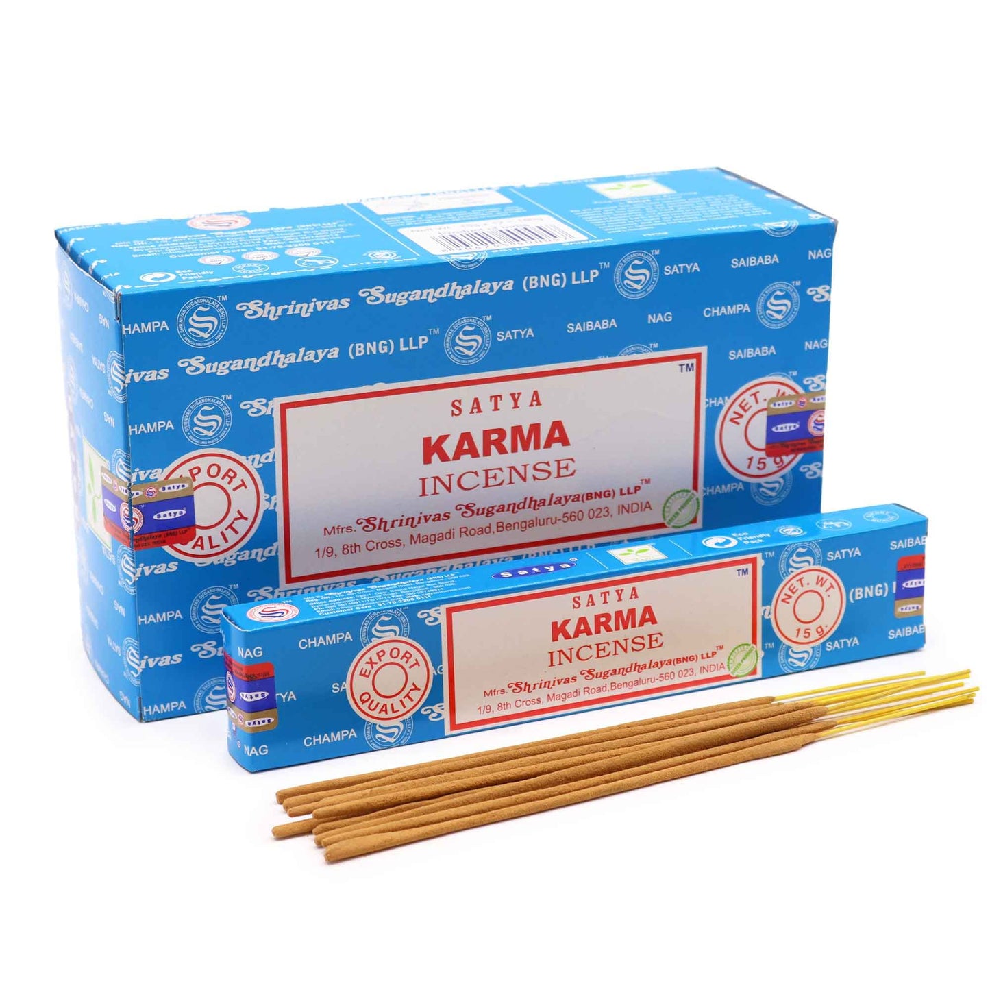 Satya Räucherstäbchen Karma 15 g, Produktansicht 2