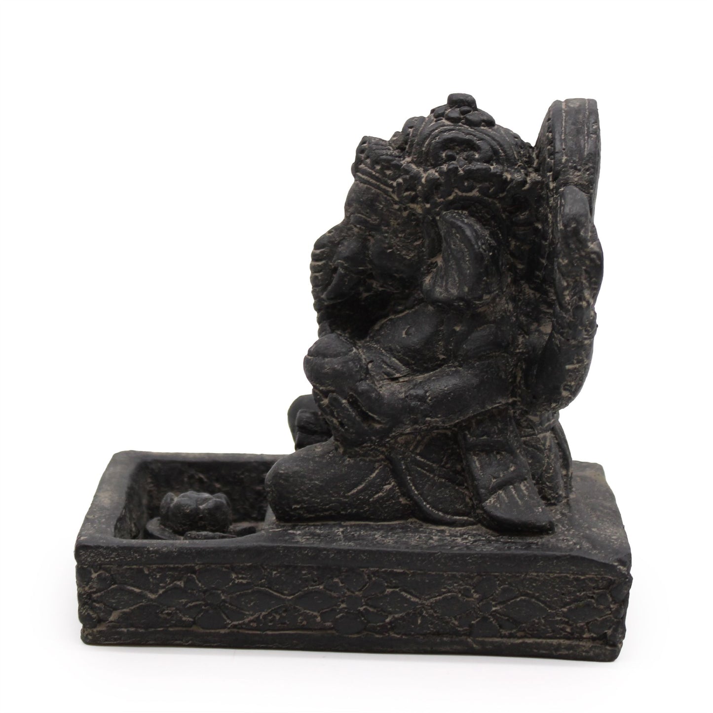 Ganesh Feng Shui Räuchergefäß (schwarz Antik)