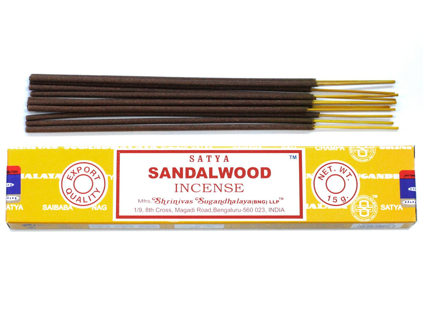 Satya Räucherstäbchen Sandelholz 15 g, Produktansicht 2