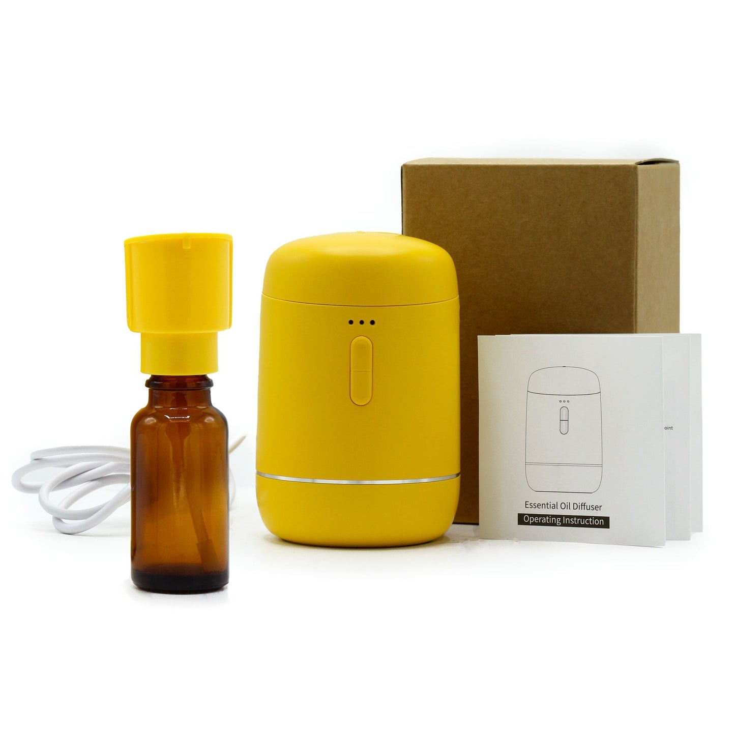 Nebulizer Wasserloser Aroma Diffusor Gelb (USB C)