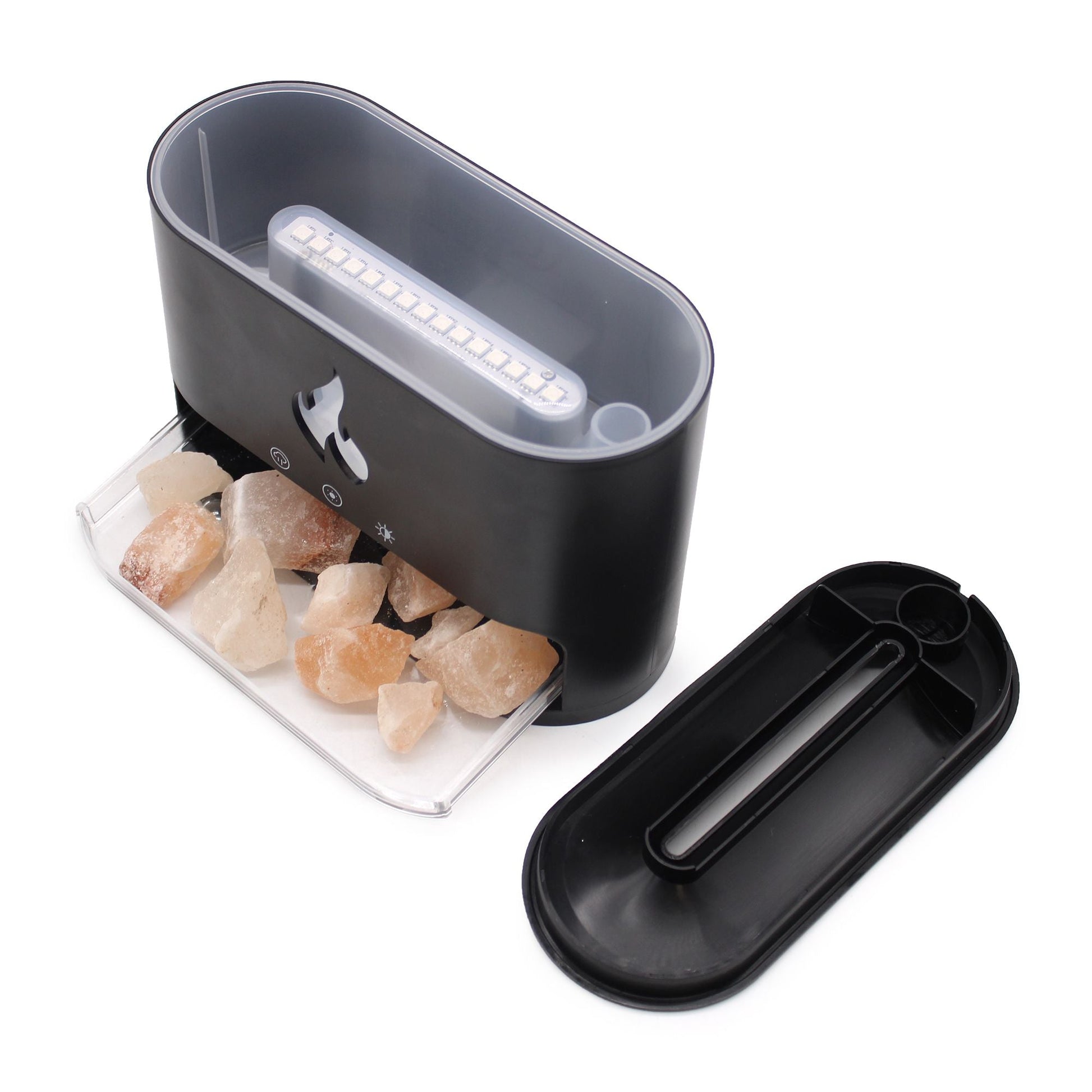 Blaze LED Aroma Diffusor Himalaya Salzkammer und Flammen Effekt