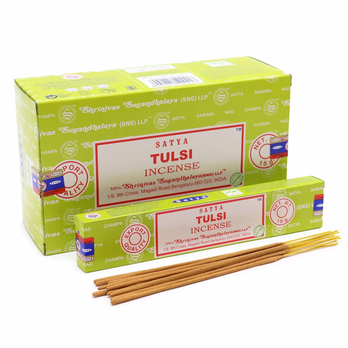 Satya Räucherstäbchen Tulsi 15 g, Produktansicht 2