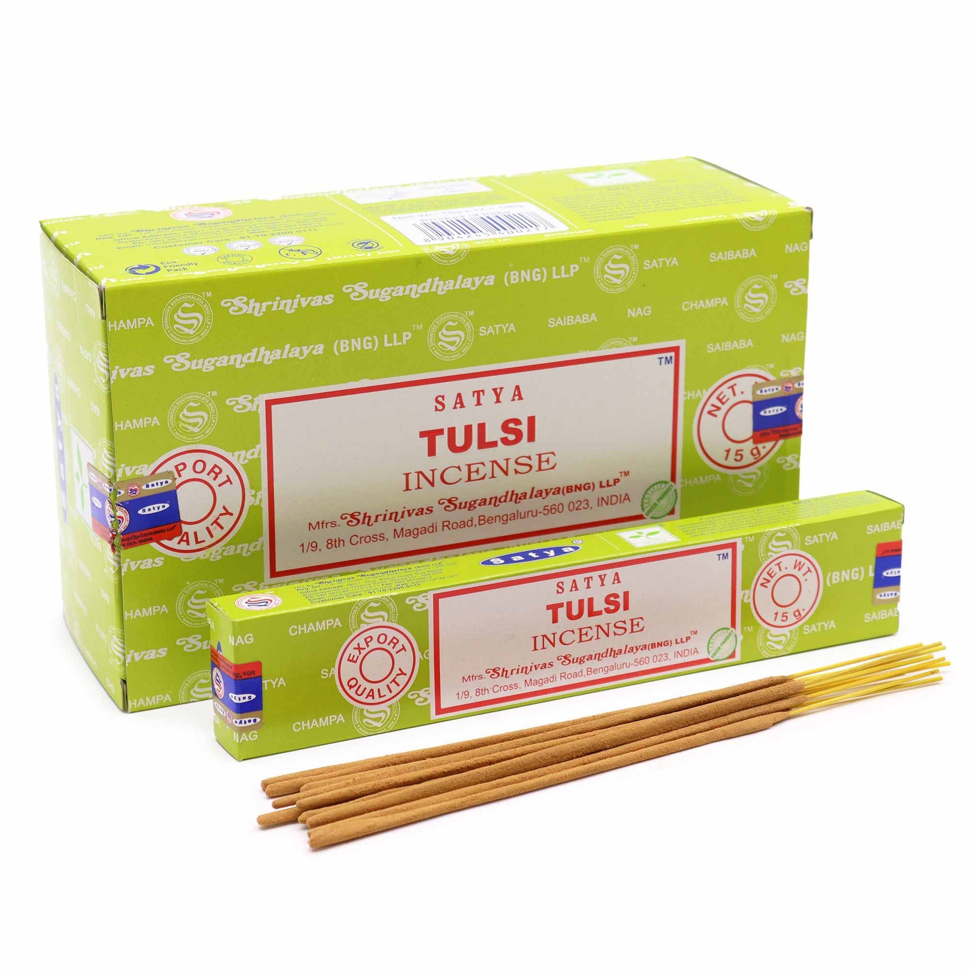Satya Räucherstäbchen Tulsi 15 g, Produktansicht 2