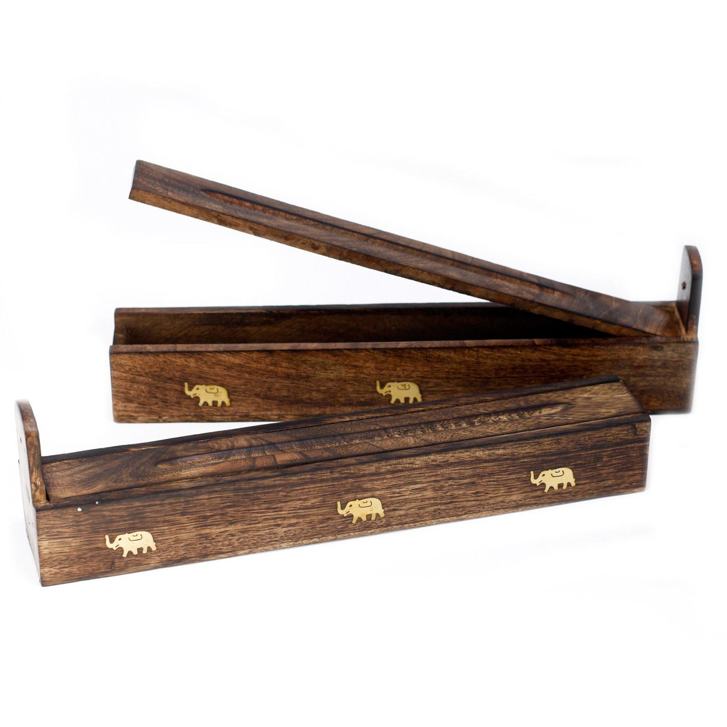 Mangoholz Räucherbox sortiert