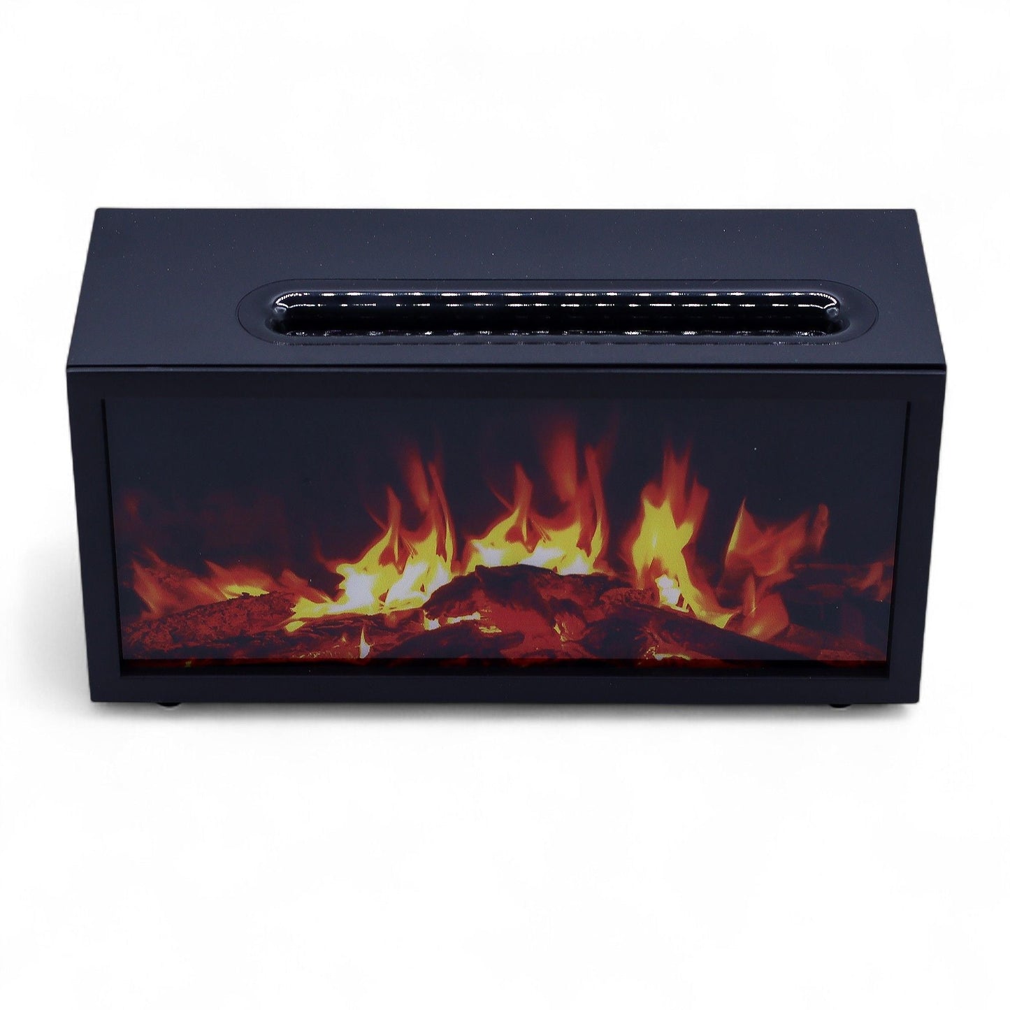 Flame Sound LED Aroma Diffusor Flammen Effekt und Vogelgezwitscher