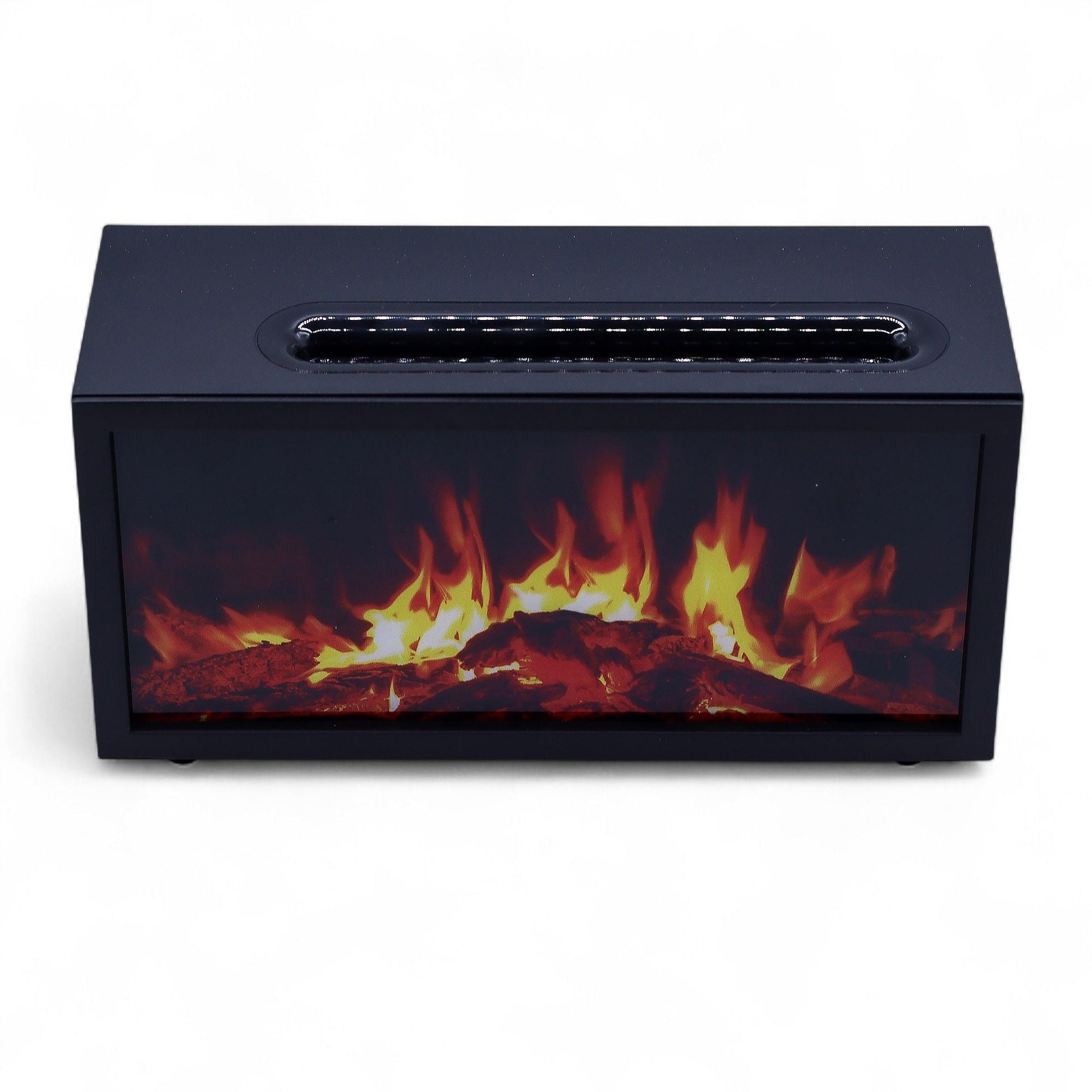 Flame Sound LED Aroma Diffusor Flammen Effekt und Vogelgezwitscher