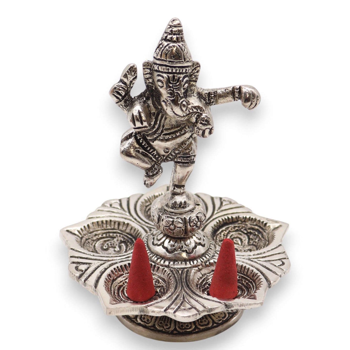 Tanzender Ganesha Räucherhalter 14x10cm