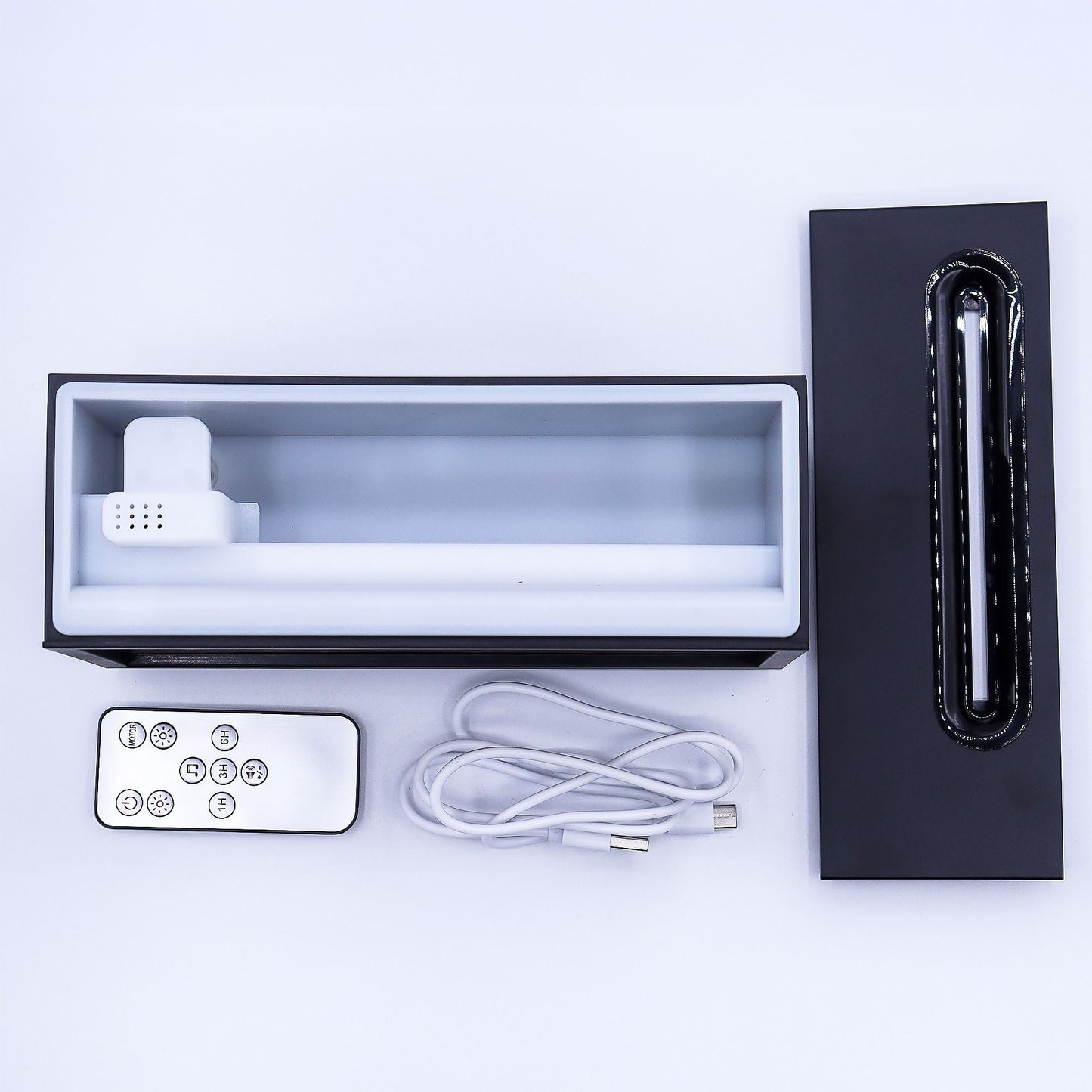 Flame Sound LED Aroma Diffusor Flammen Effekt und Vogelgezwitscher