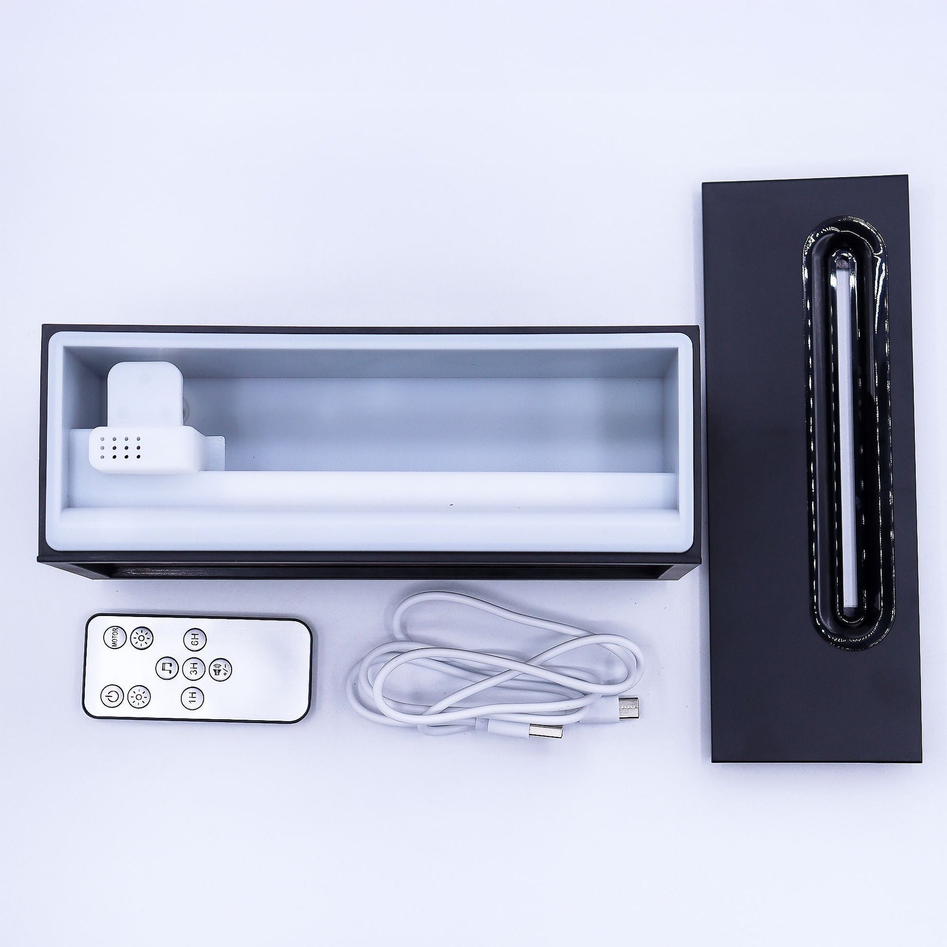Flame Sound LED Aroma Diffusor Flammen Effekt und Vogelgezwitscher