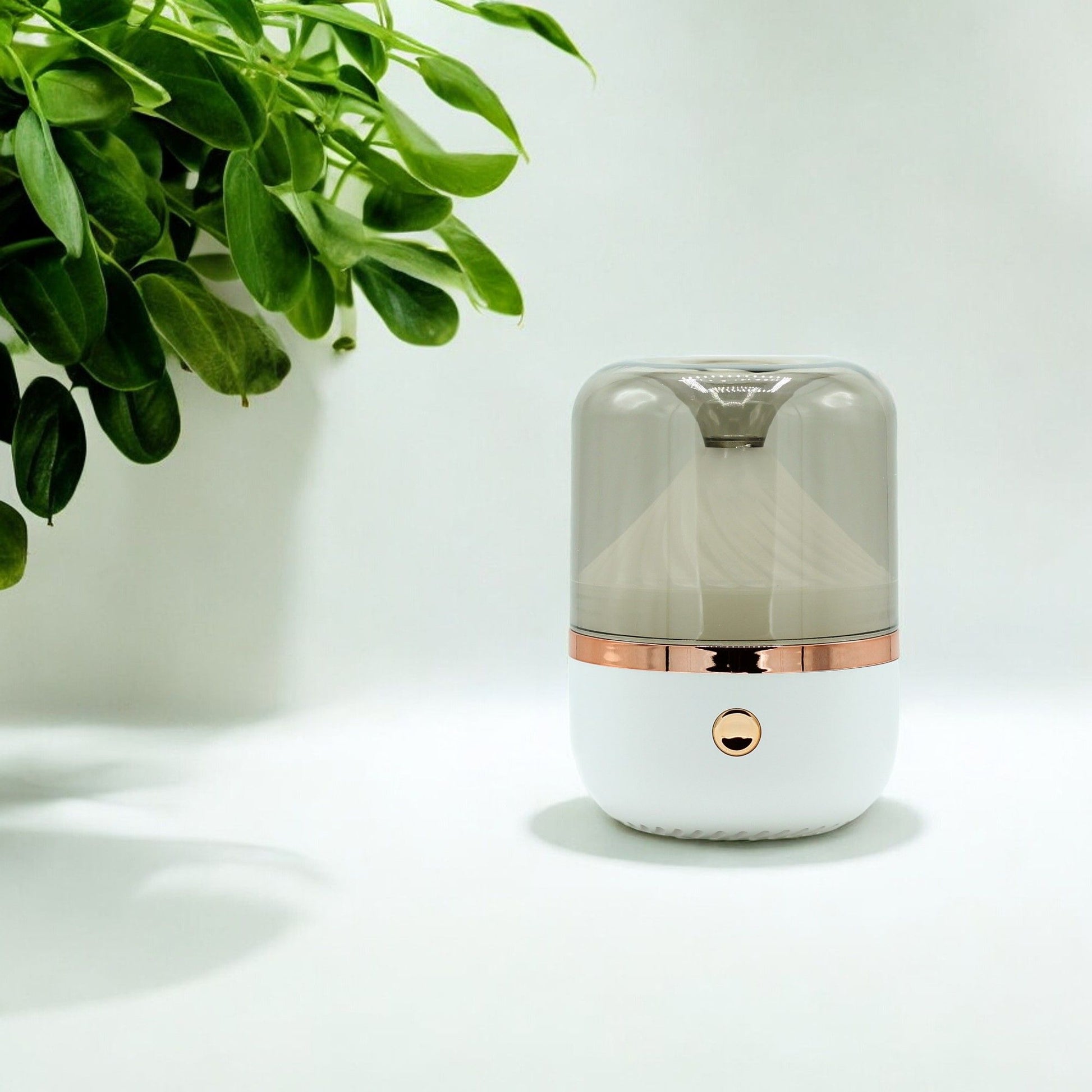 Urban LED Aroma Diffusor Weiß und Bronze Ultraschall