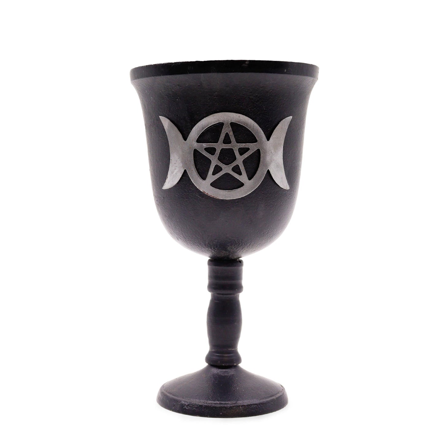 Eisen Ritualkelch Dreifachmond 20x11cm