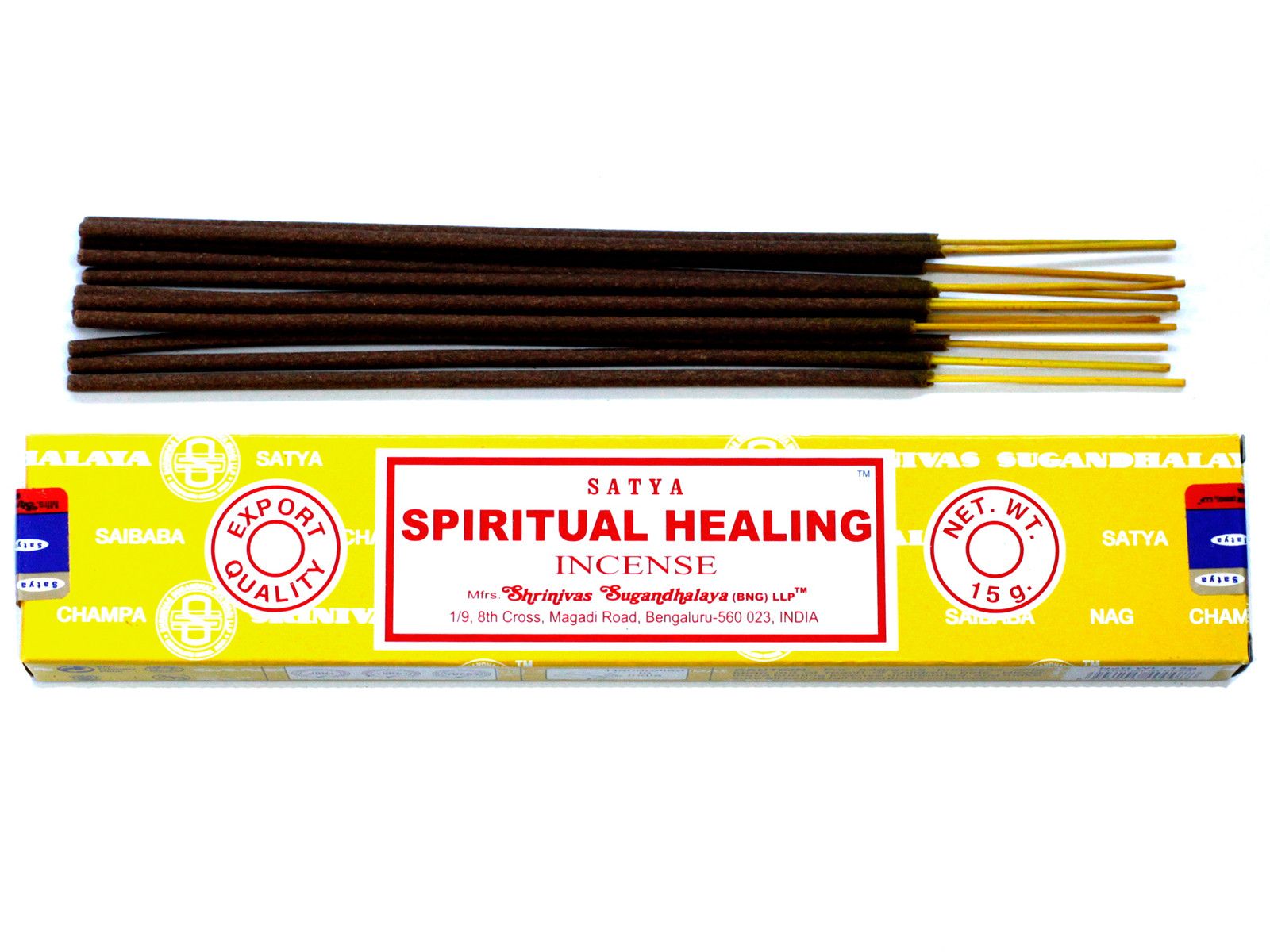 Satya Räucherstäbchen Spirituelle Harmonie 15 g, Produktansicht 1