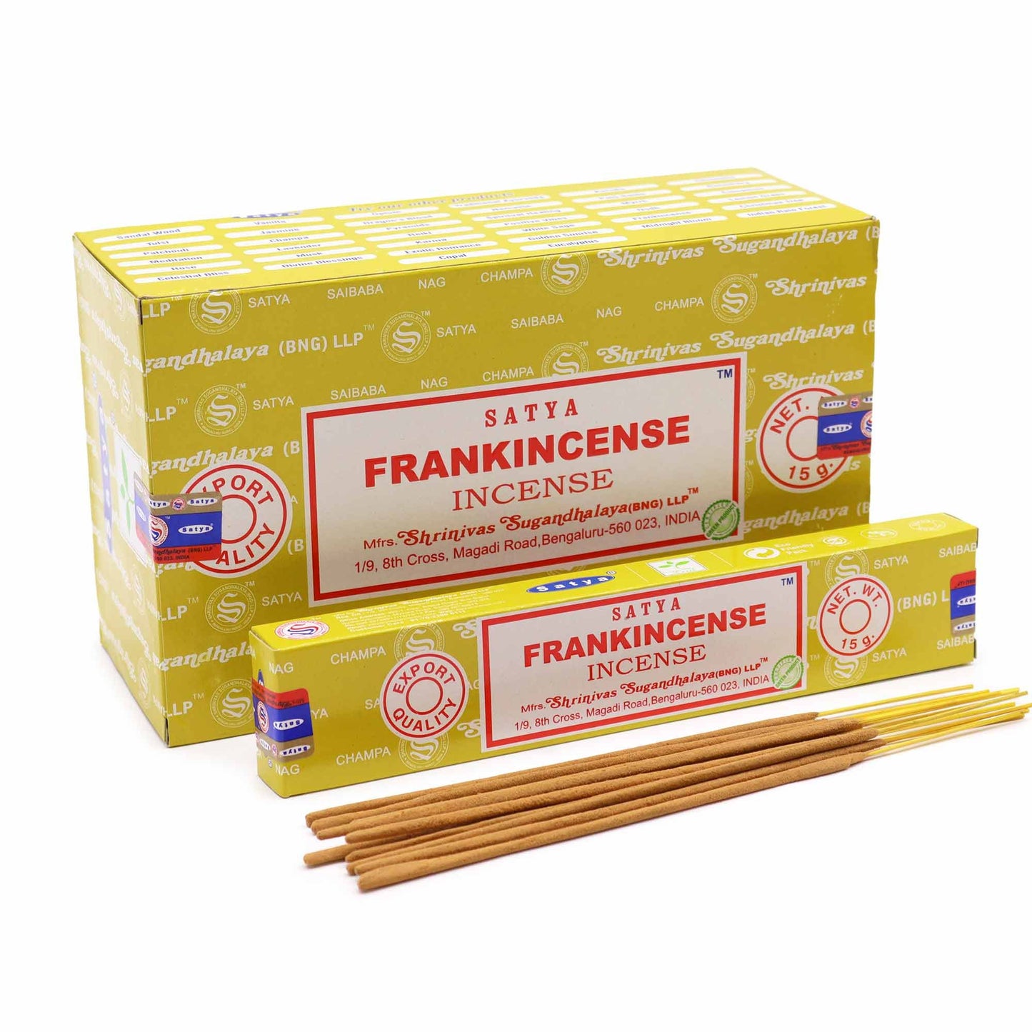 Satya Räucherstäbchen Weihrauch 15 g, Produktansicht 2