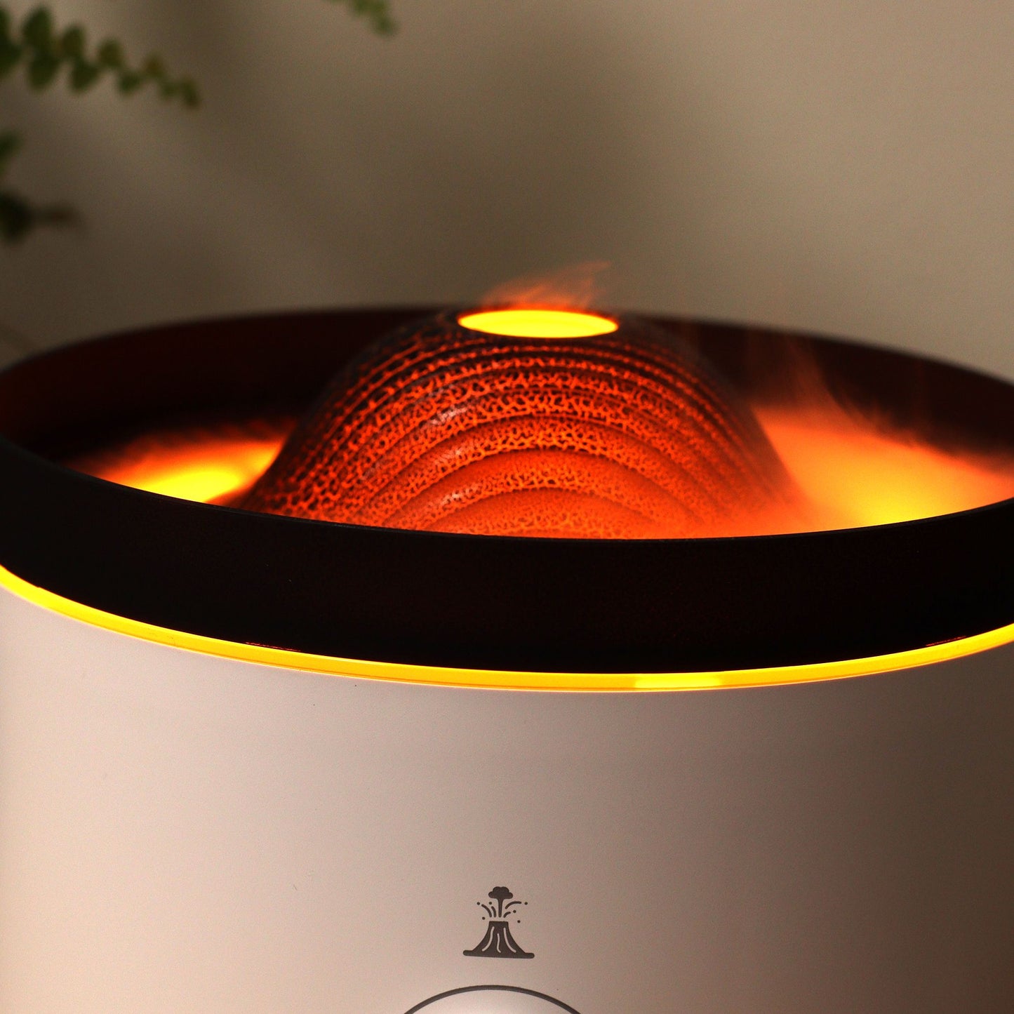 Volcano LED Aroma Diffusor Großer Vulkan Effekt
