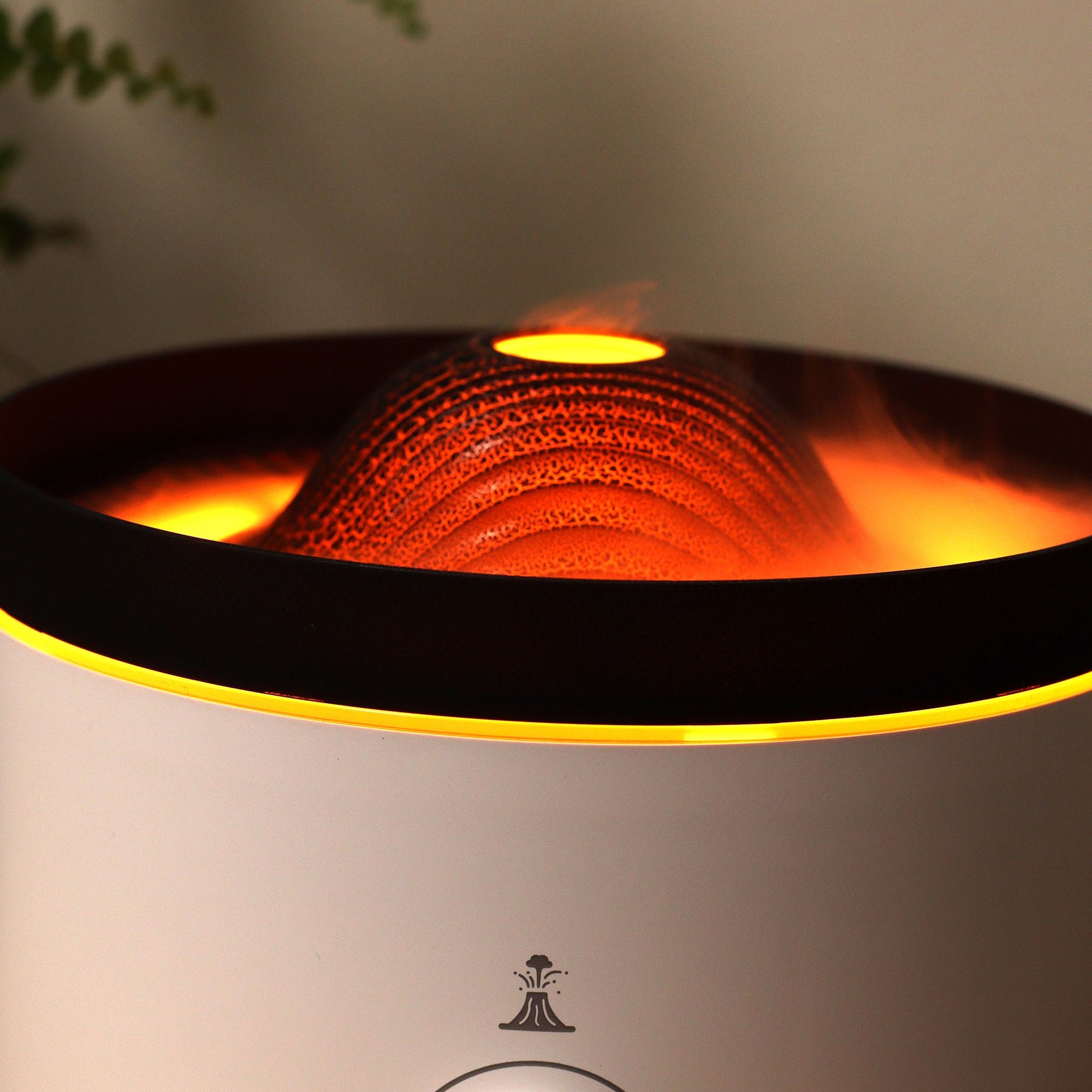 Volcano LED Aroma Diffusor Großer Vulkan Effekt