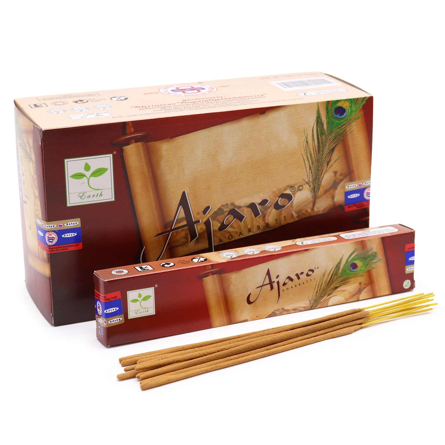 Satya Räucherstäbchen Ajaro 15 g, Produktansicht 3