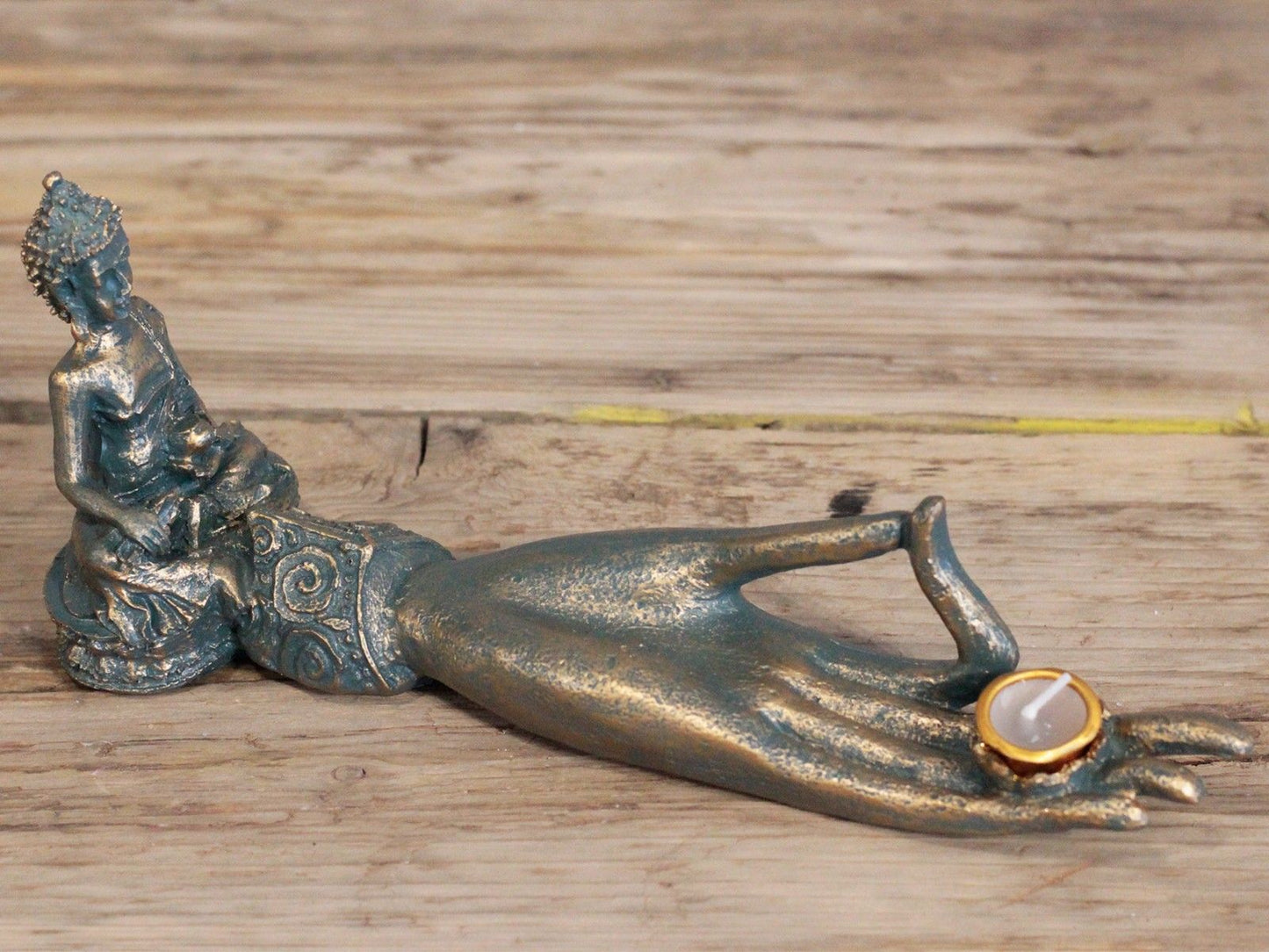 Antik Buddha Hand Räuchergefäß