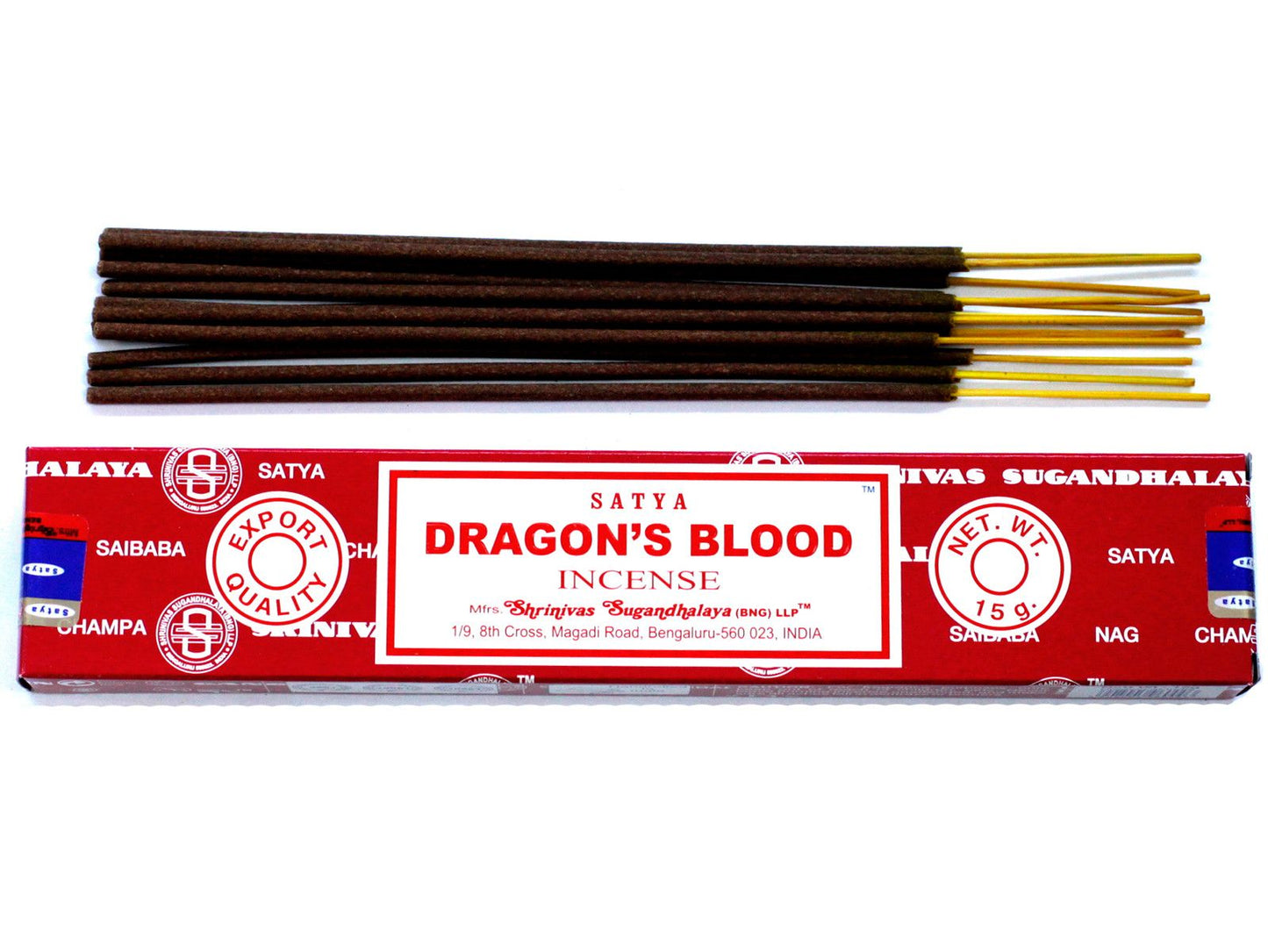 Satya Räucherstäbchen Drachenblut 15 g, Produktansicht 1