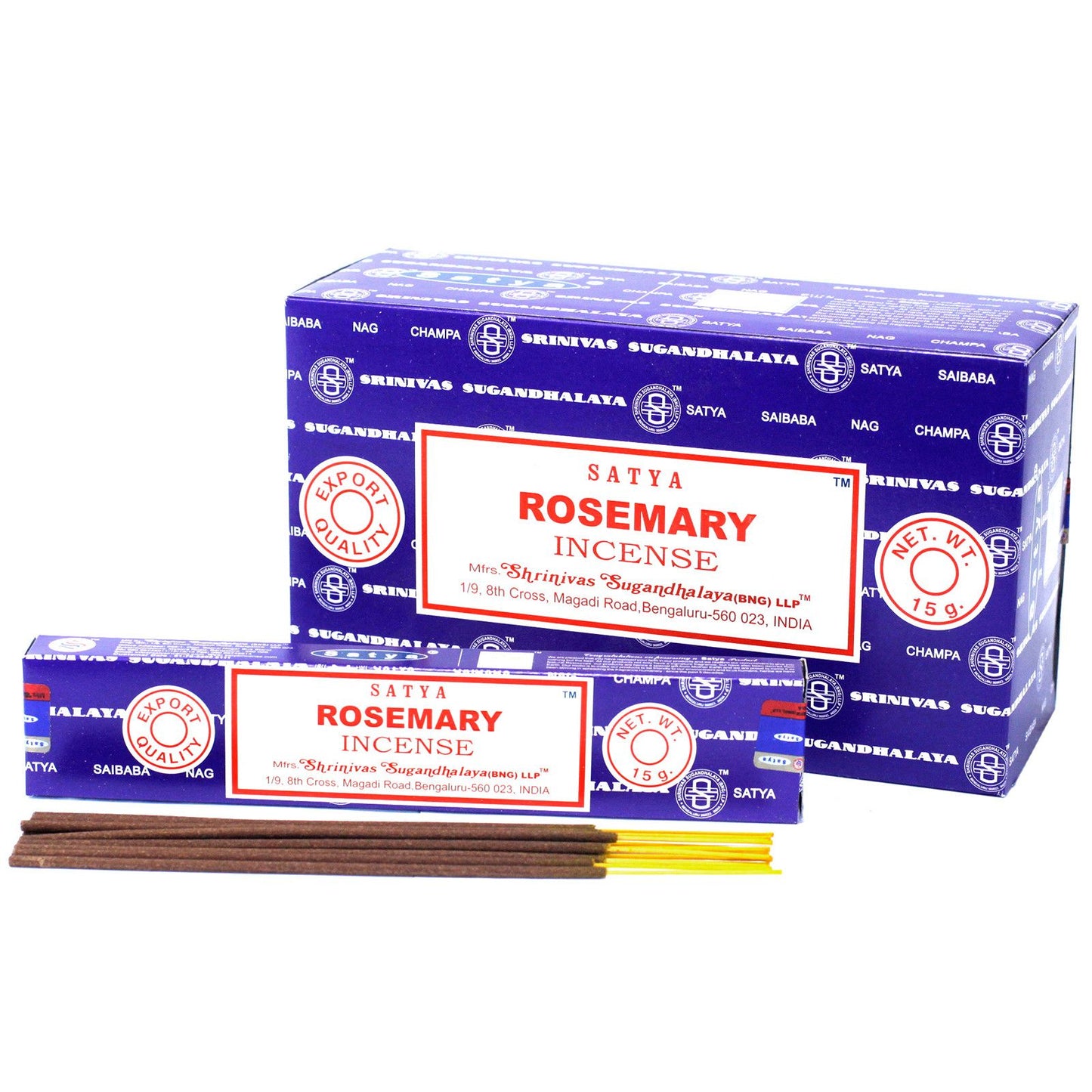 Satya Räucherstäbchen Rosmarin 15 g, Produktansicht 2