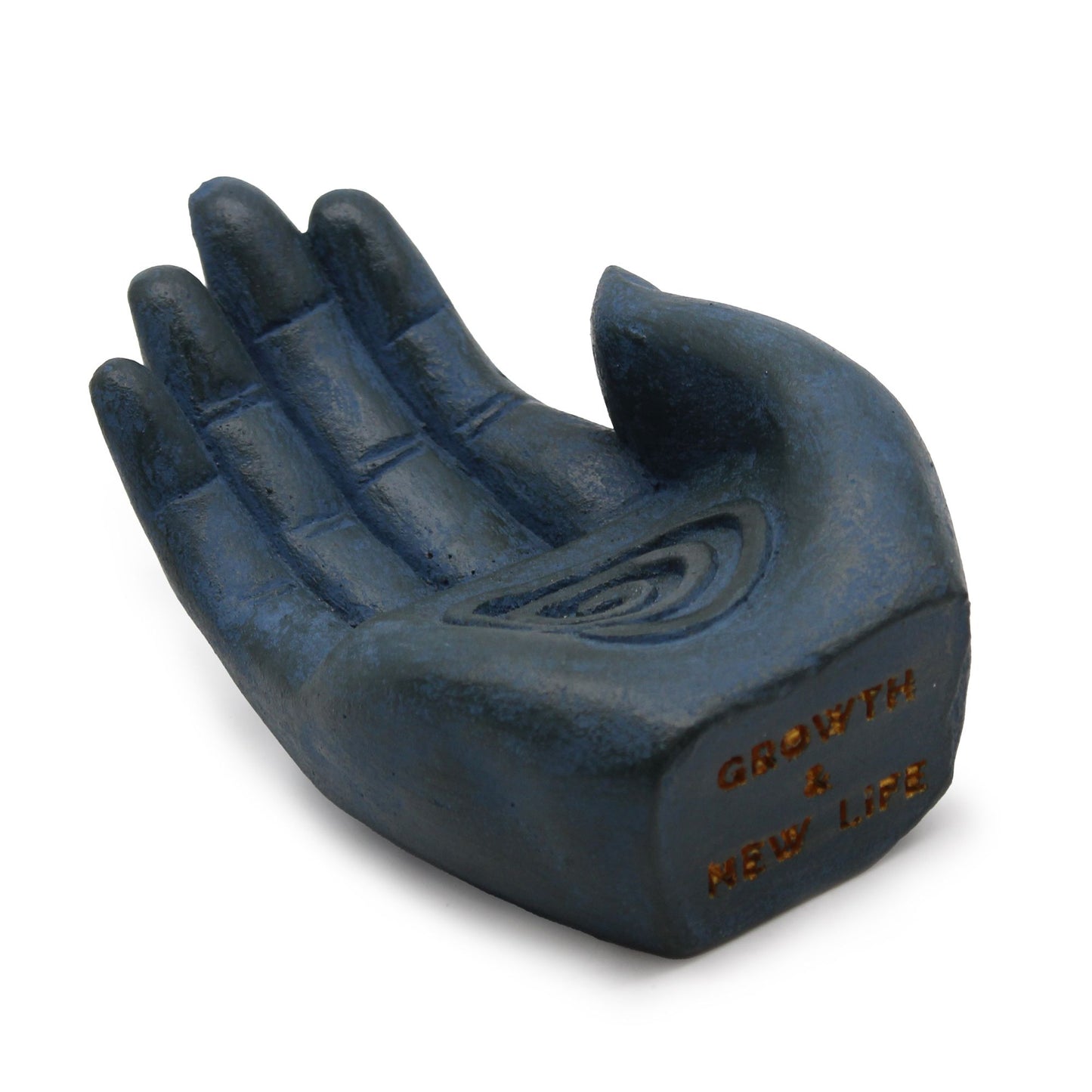 Hand Räuchergefäß Fruchtbarkeit (blau)