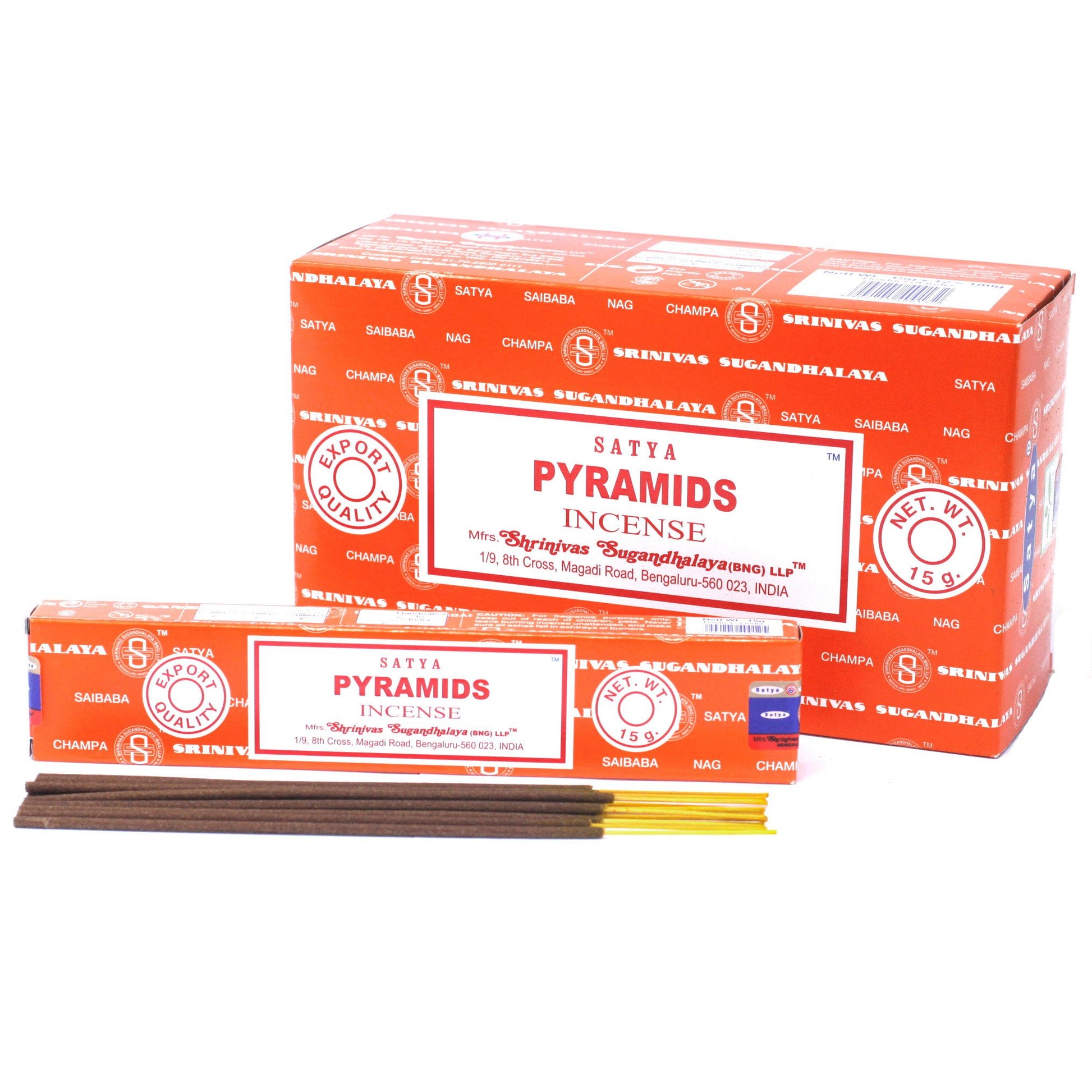 Satya Räucherstäbchen Pyramide 15 g, Produktansicht 1