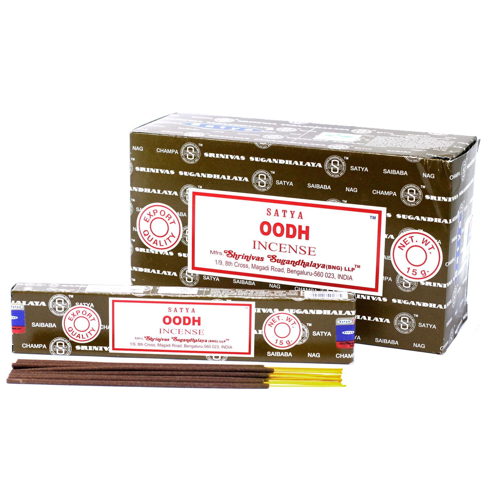 Satya Räucherstäbchen Oud 15 g, Produktansicht 1