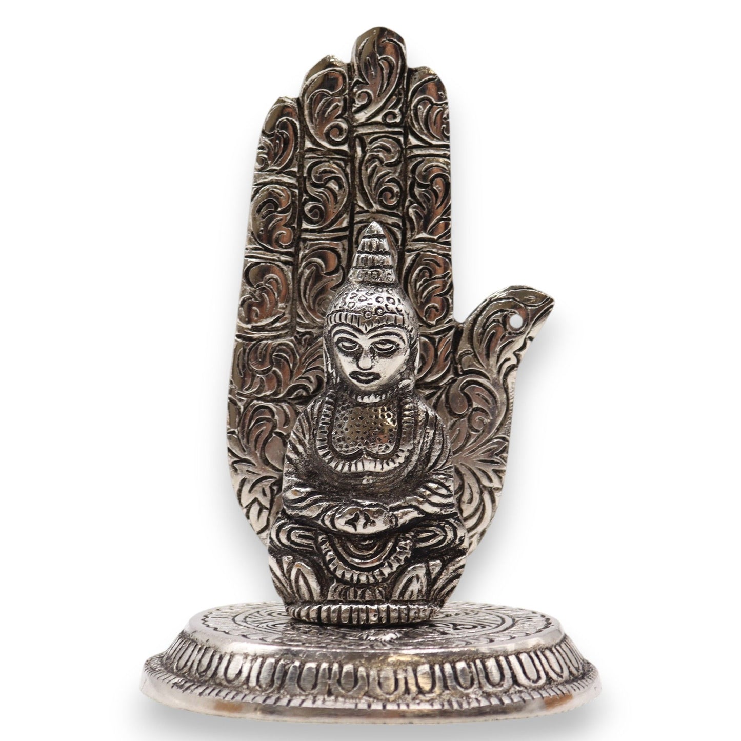 Hand Buddha Räucherhalter 13x9cm