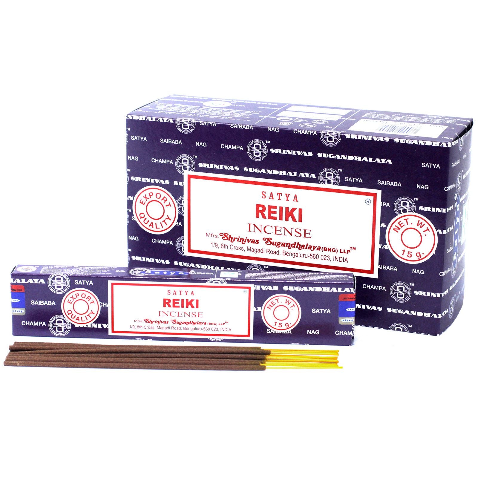 Satya Räucherstäbchen Reiki 15 g, Produktansicht 3