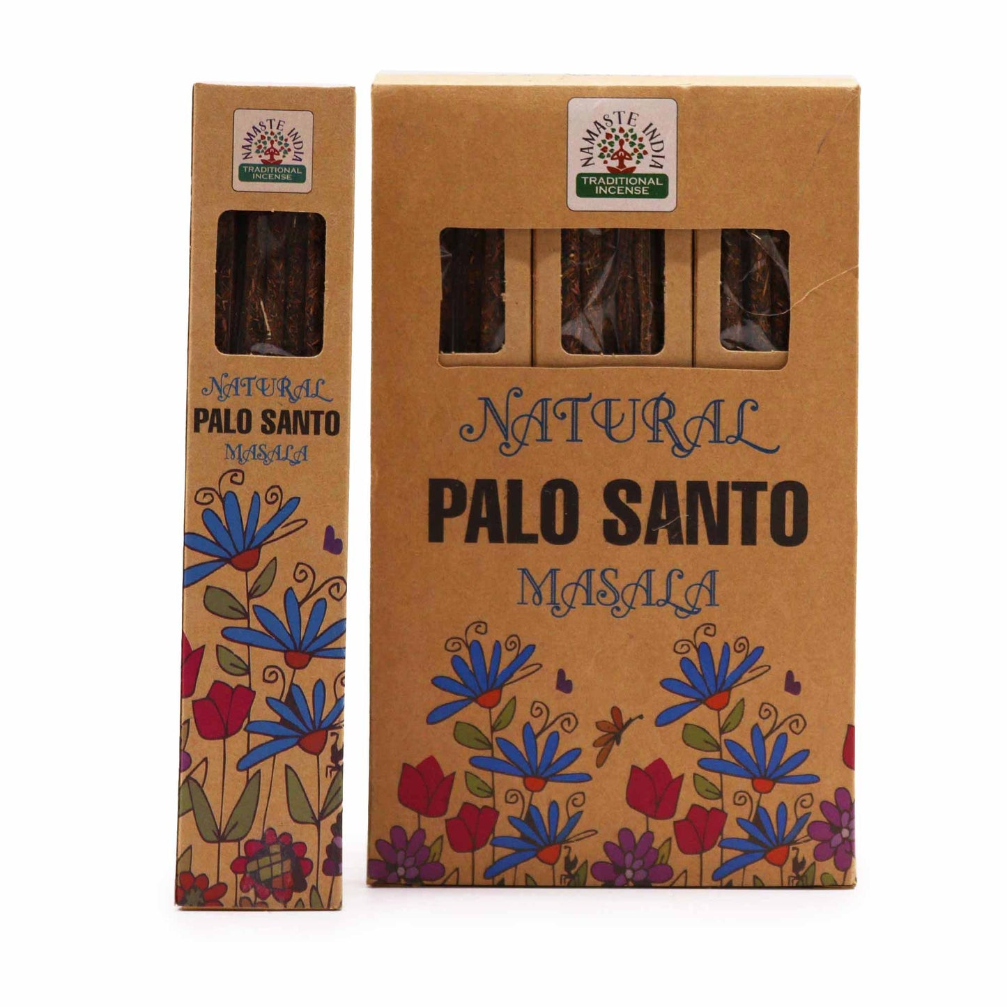 Natürliche botanische Masala Räucherstäbchen Palo Santo, Produktansicht 1